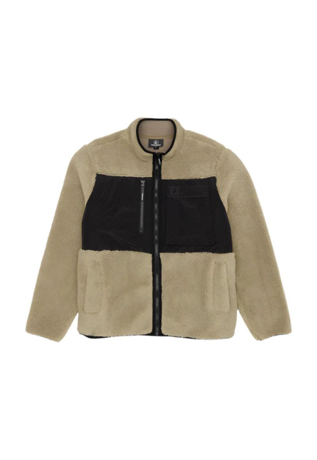 Poleron Storm Beige Hombre Volcom-0
