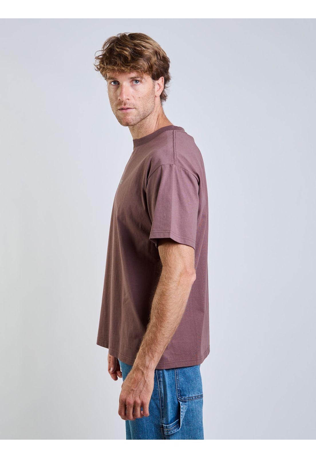 Polera MC Rusty Wsc Café Hombre Rusty-6