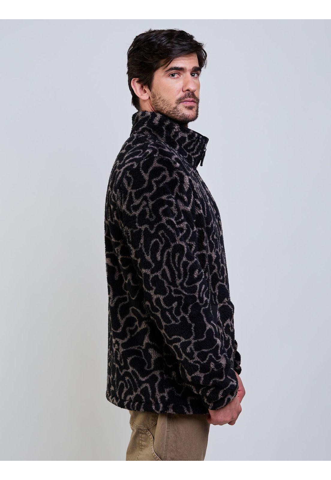 Poleron Chiporro Shore Dive Negro Hombre Volcom-2