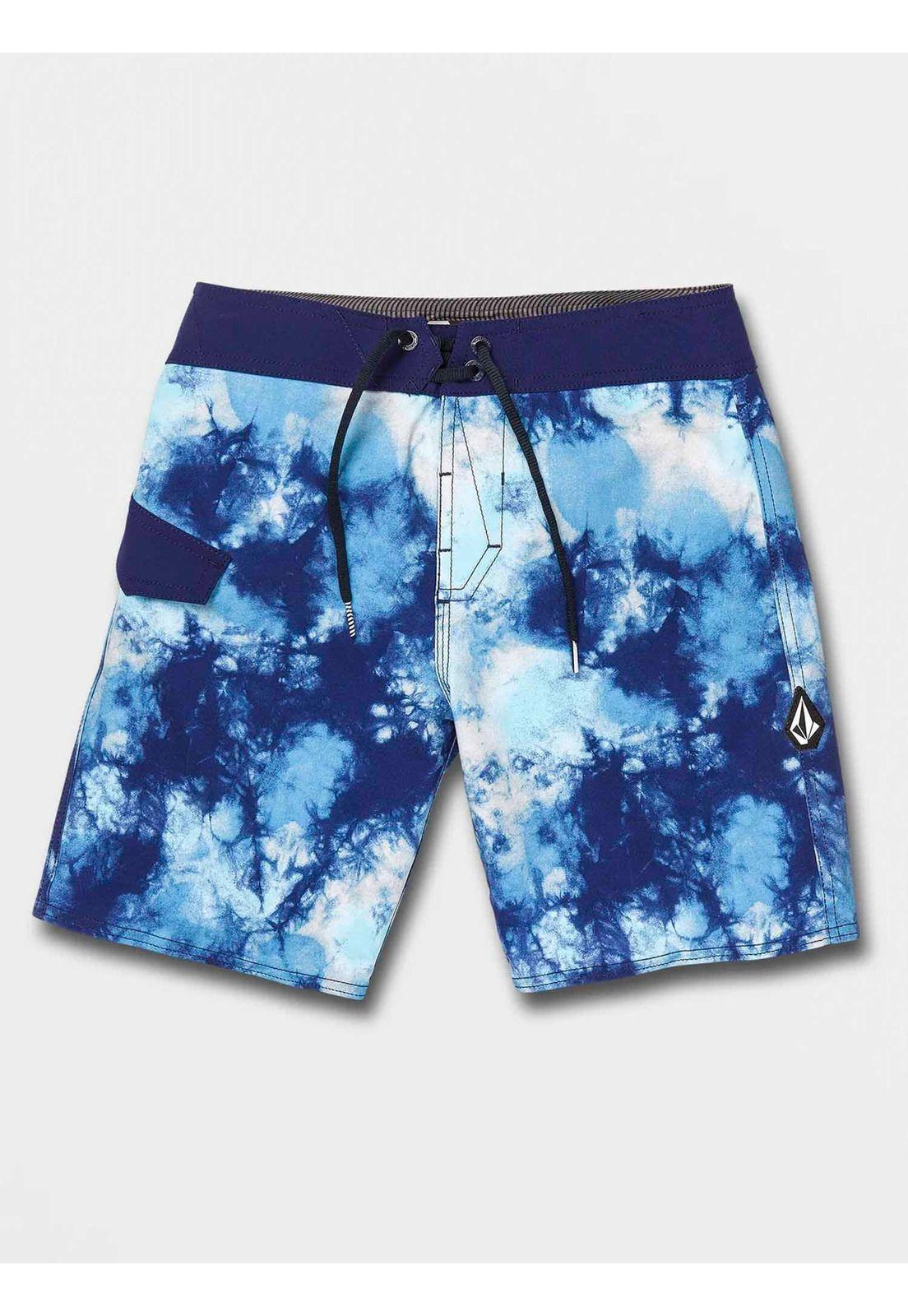 Traje de Baño SATURATE MOD Juvenil Azul Volcom-0