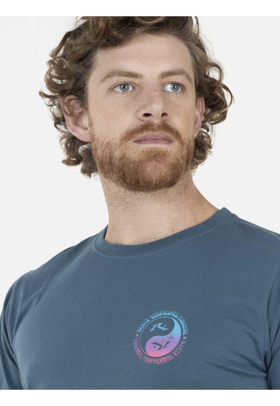 Polera Hombre 7P259 Azul Rusty-2