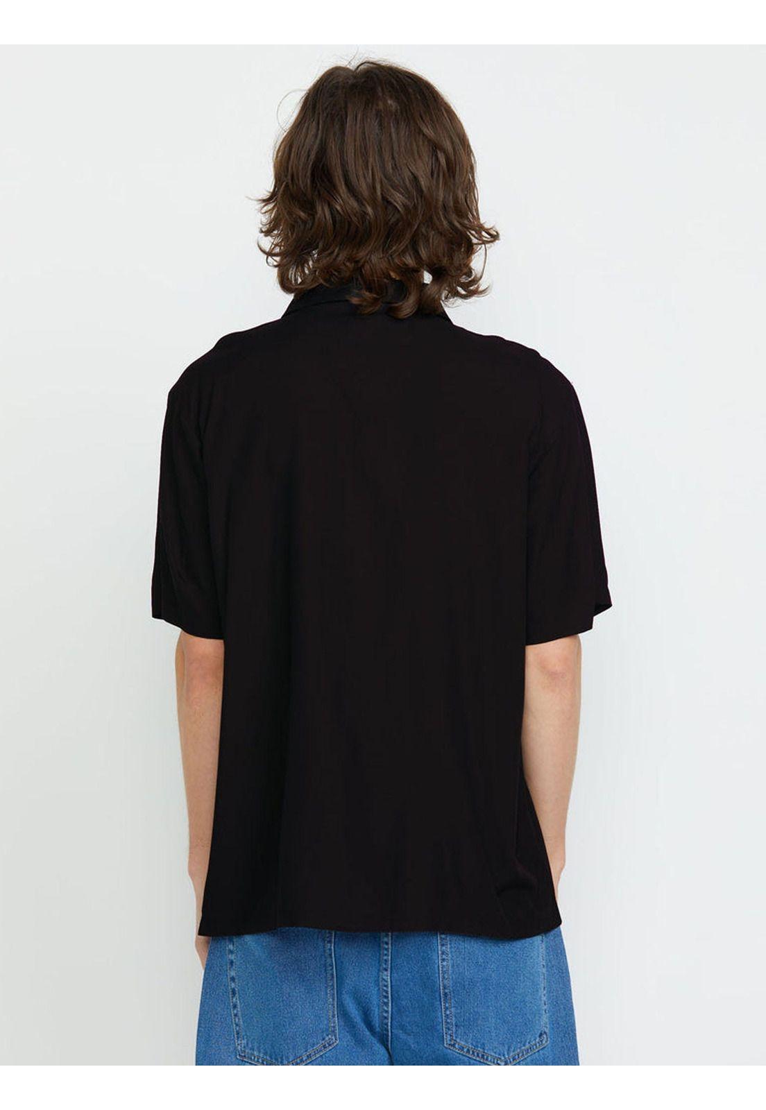 Camisa Rygalski Woven Negro Hombre Volcom-4