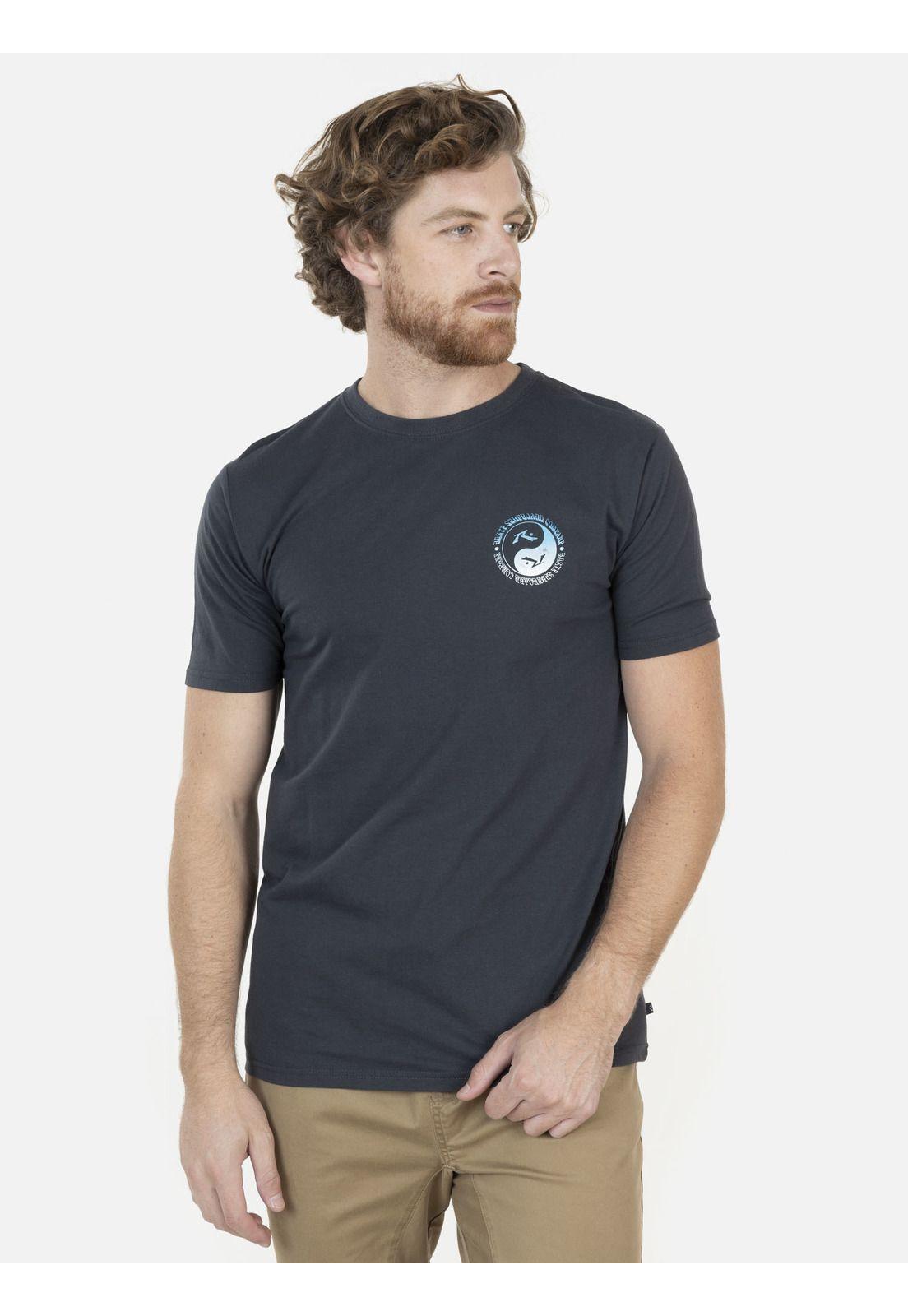 Polera Hombre 7P259 Gris Oscuro Rusty-0