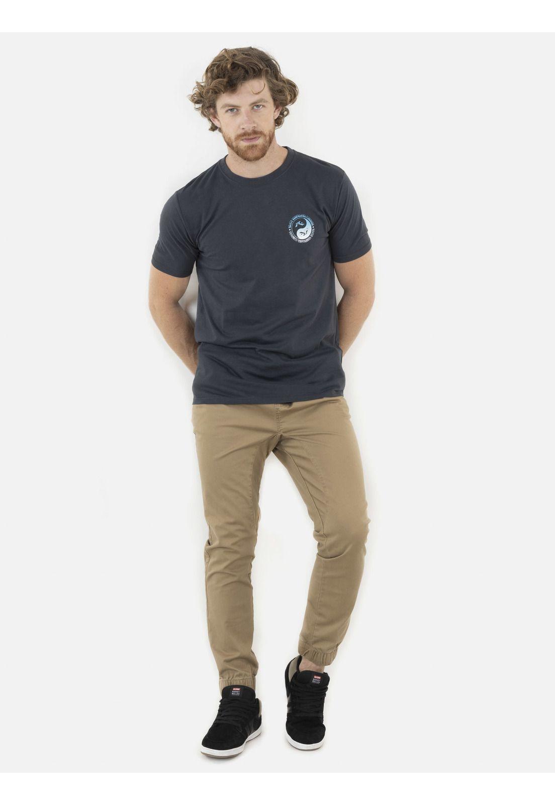 Polera Hombre 7P259 Gris Oscuro Rusty-3