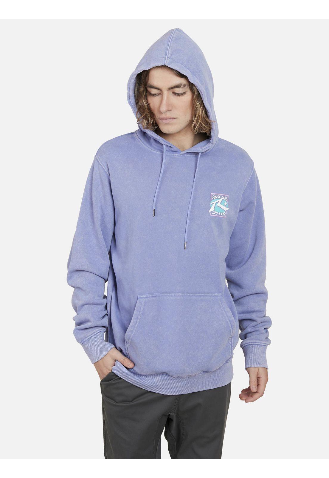 Poleron Surf cycle  Hoodie Hombre Morado Rusty-0