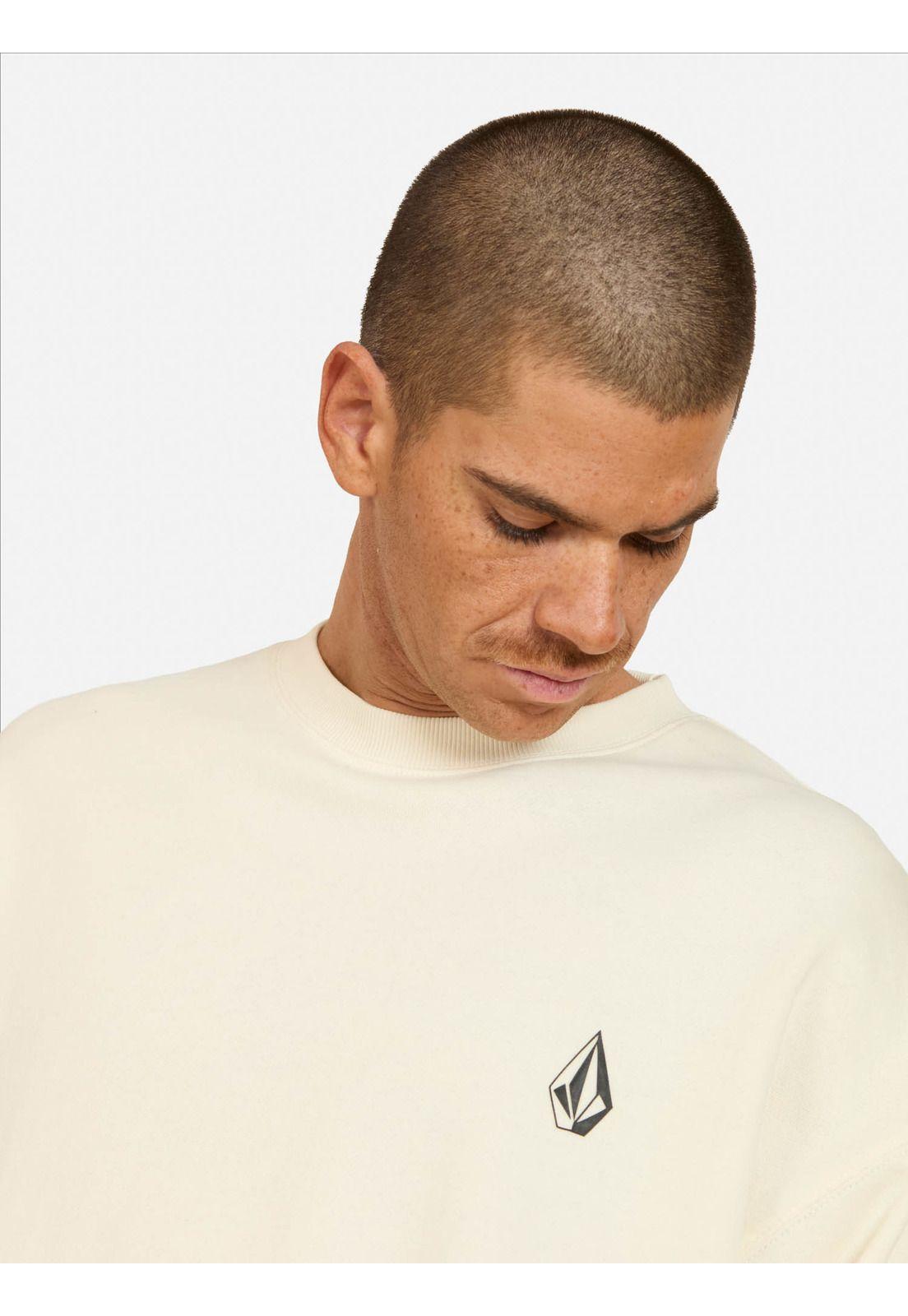 Poleron CR Drop Beige Hombre Volcom-2