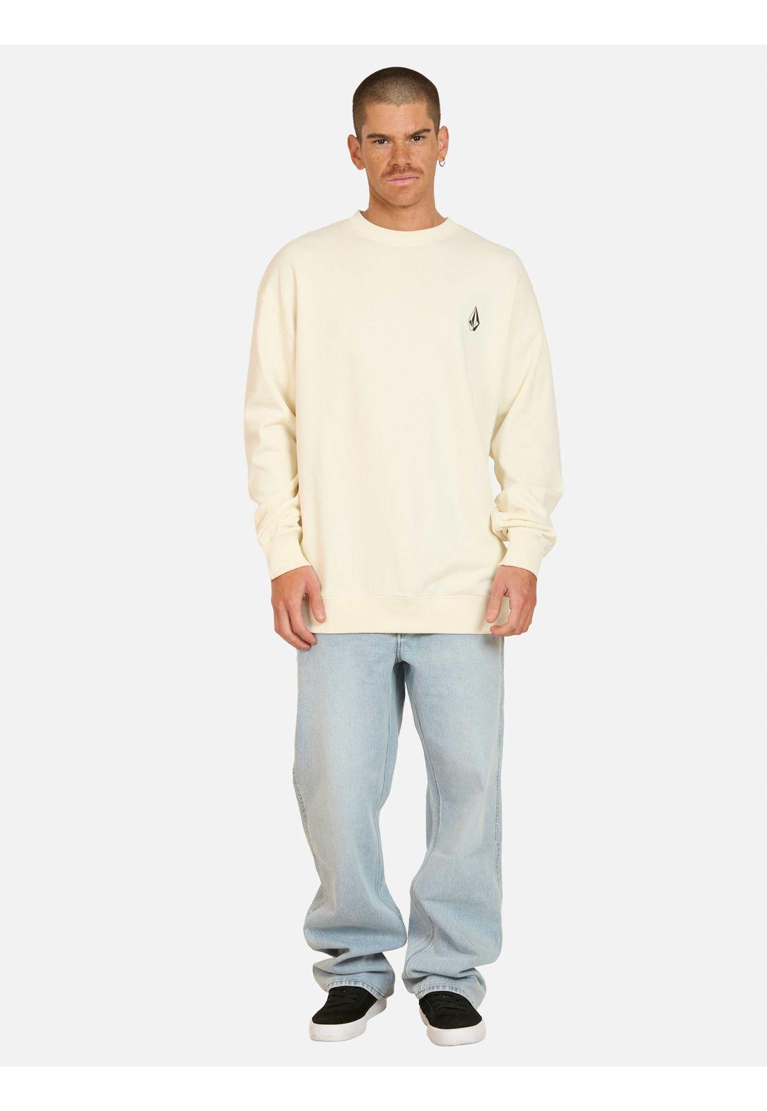 Poleron CR Drop Beige Hombre Volcom-3