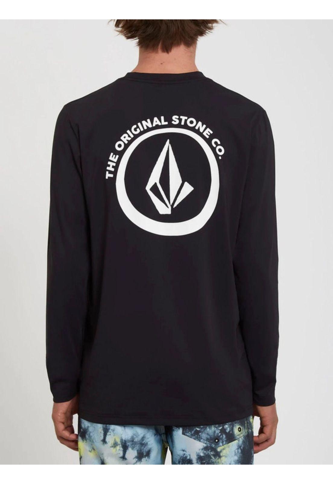 Polera TAUNT LS Hombre Negro Volcom-1