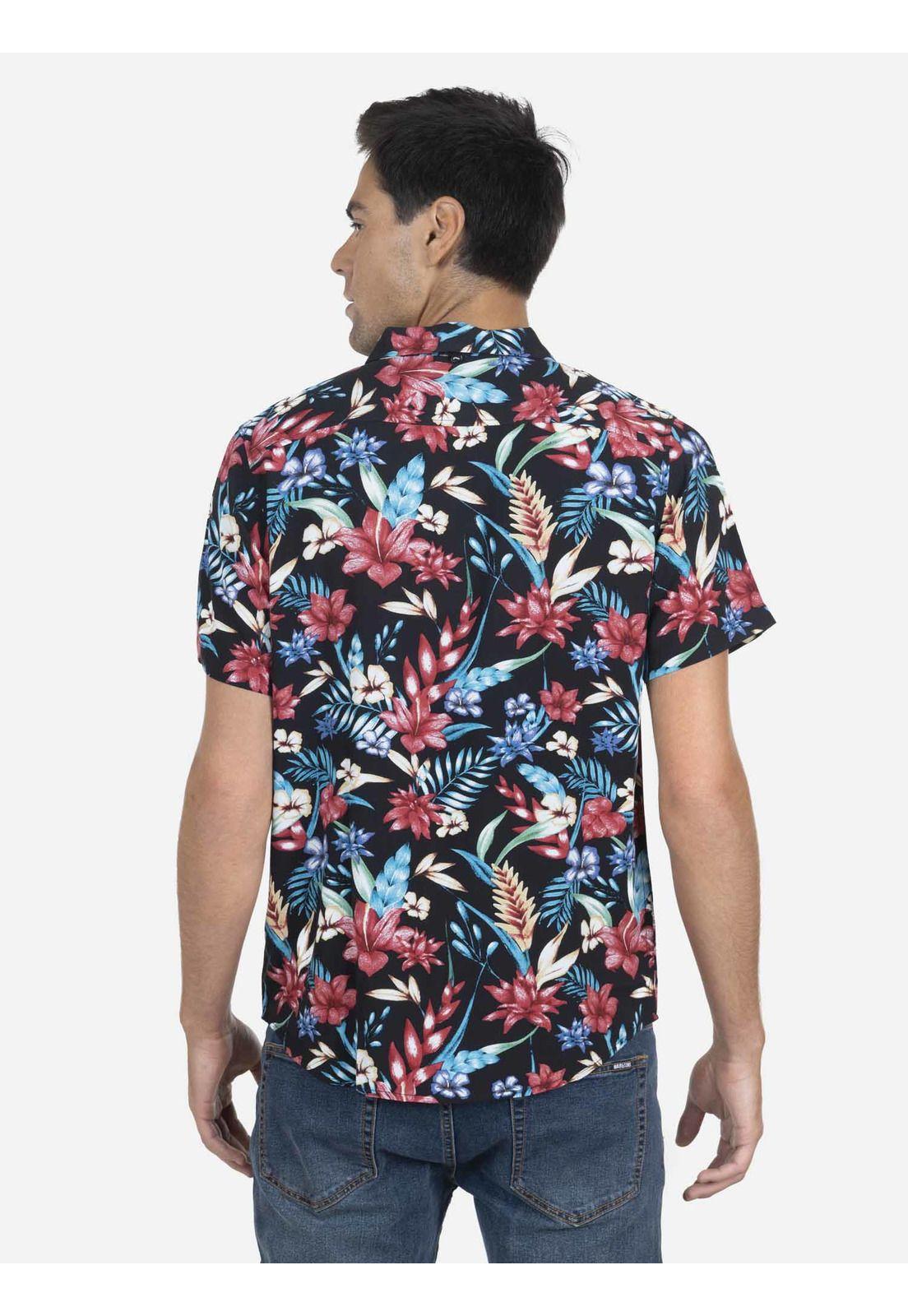 Camisa Hombre 7C367-MV22 Negro Rusty-1