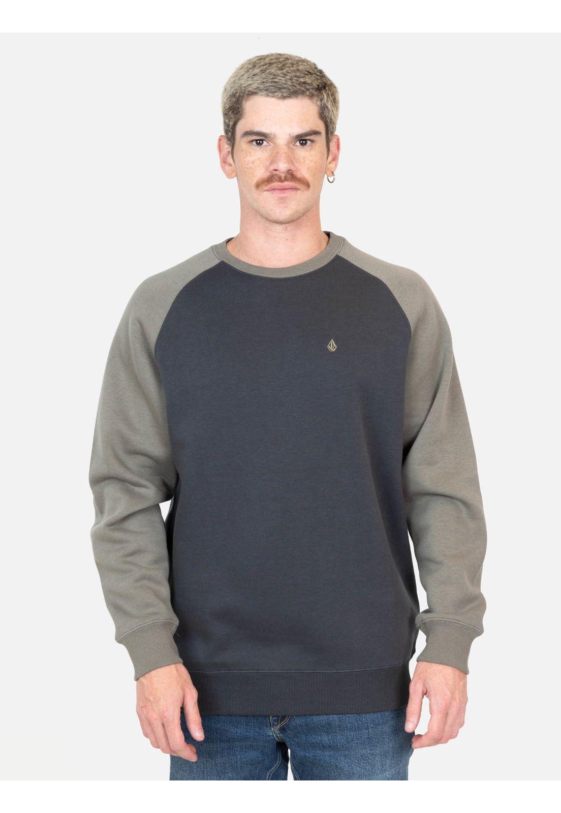Poleron Homak Verde Hombre Volcom-0