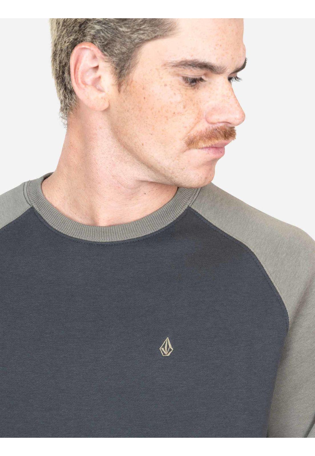 Poleron Homak Verde Hombre Volcom-2