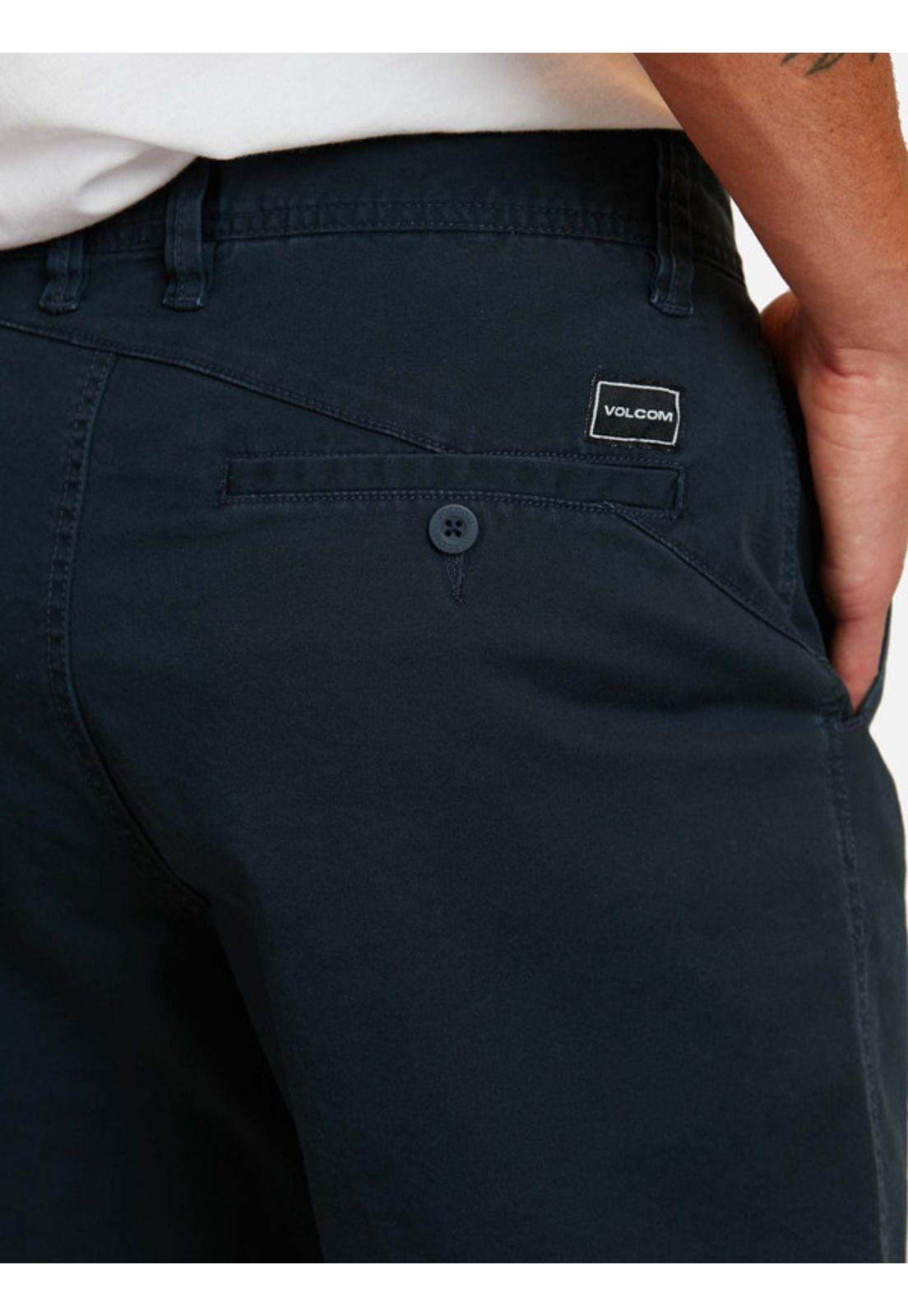 Bermuda Short Chino Cold Hombre Azul marino Volcom-2