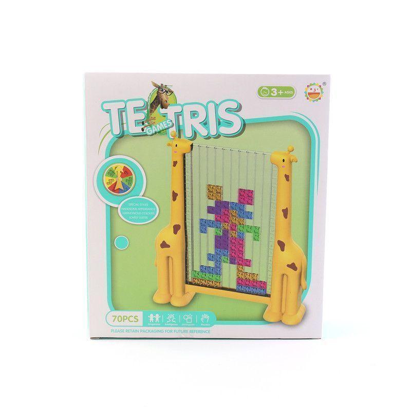 JUEGO DE TETRIS 3D CON FORMA DE JIRAFA-0