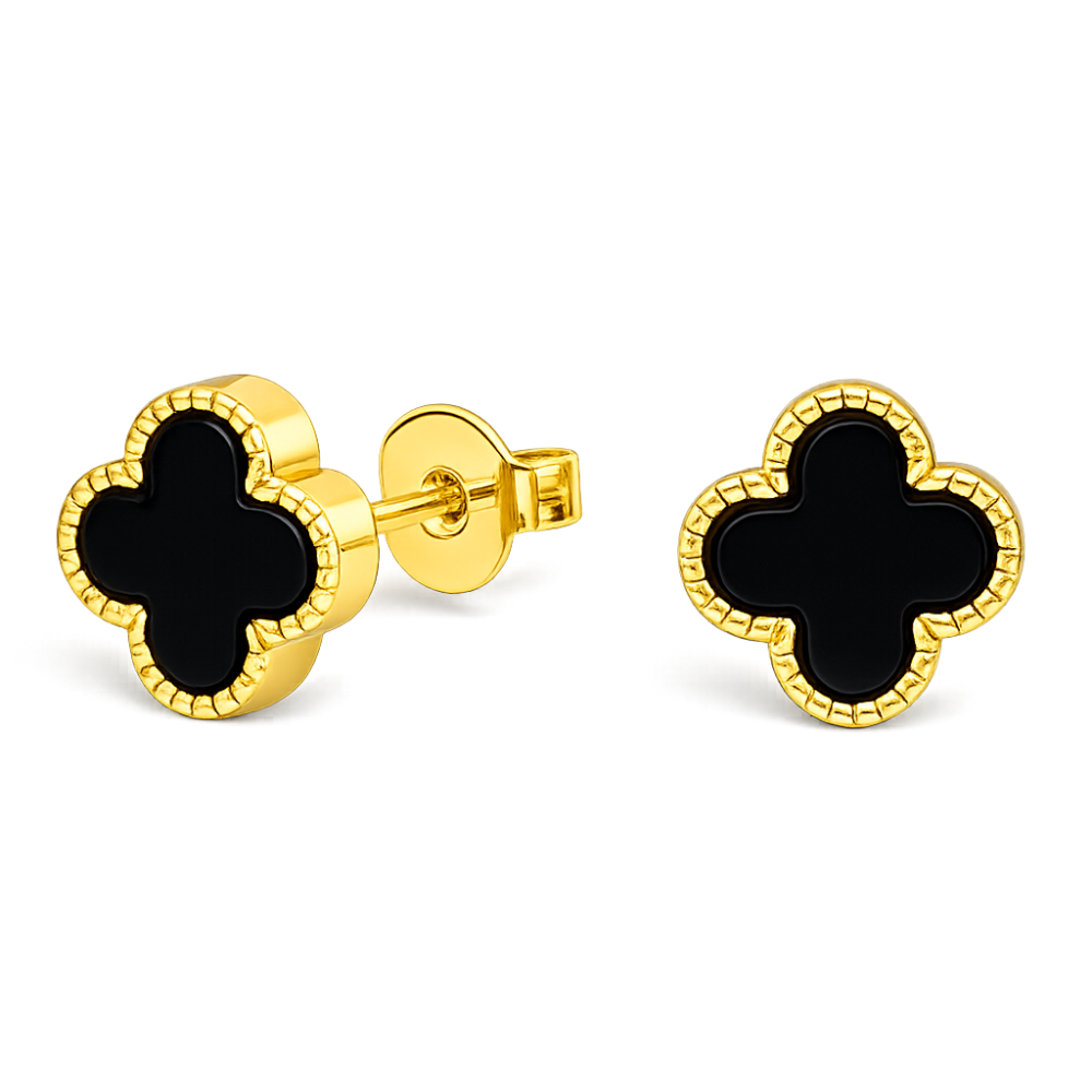 Aros Tr bol nix 8 mm Ba o de Oro 18K-0