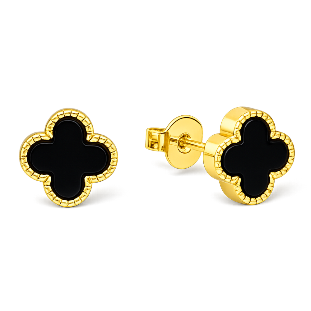 Aros Tr bol nix 8 mm Ba o de Oro 18K-2