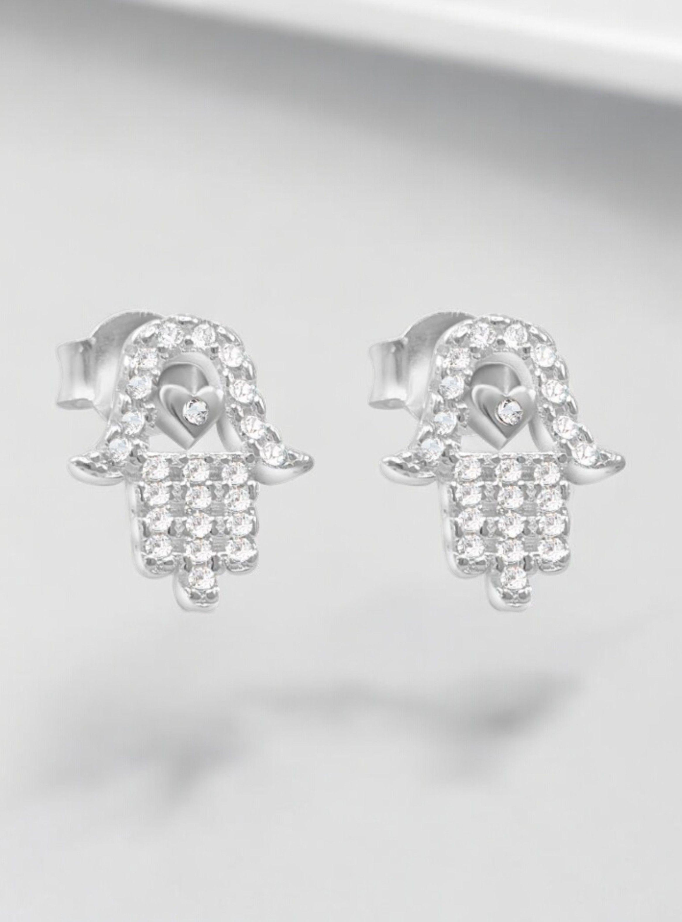 Aro Mano De Fátima Con Micro Circones Plata 925-2