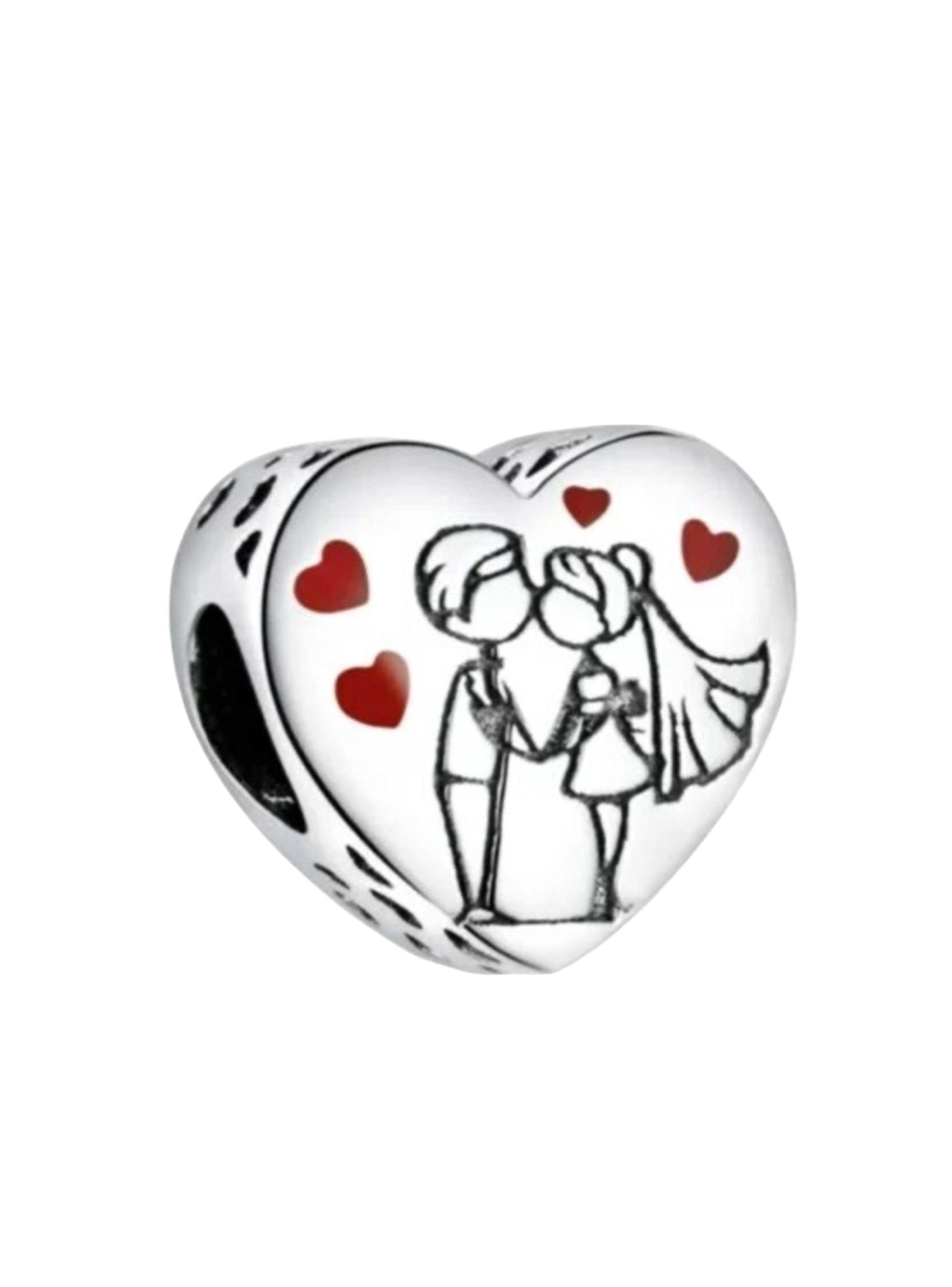 Charms Diseño Pareja Enamorados-0