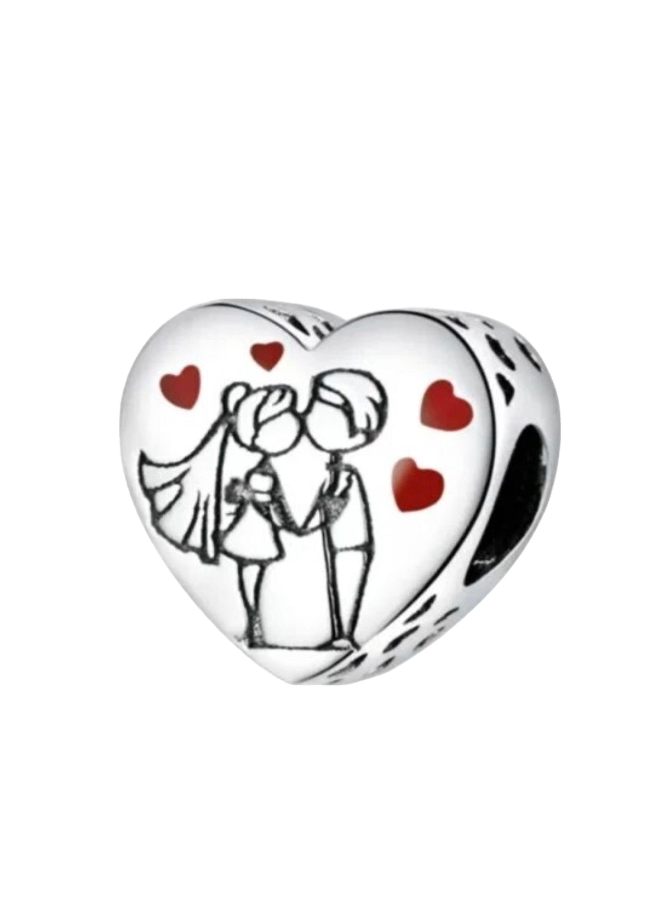Charms Diseño Pareja Enamorados-1