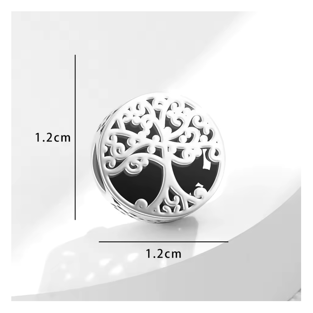 Charm Árbol de la Vida Envejecido-2