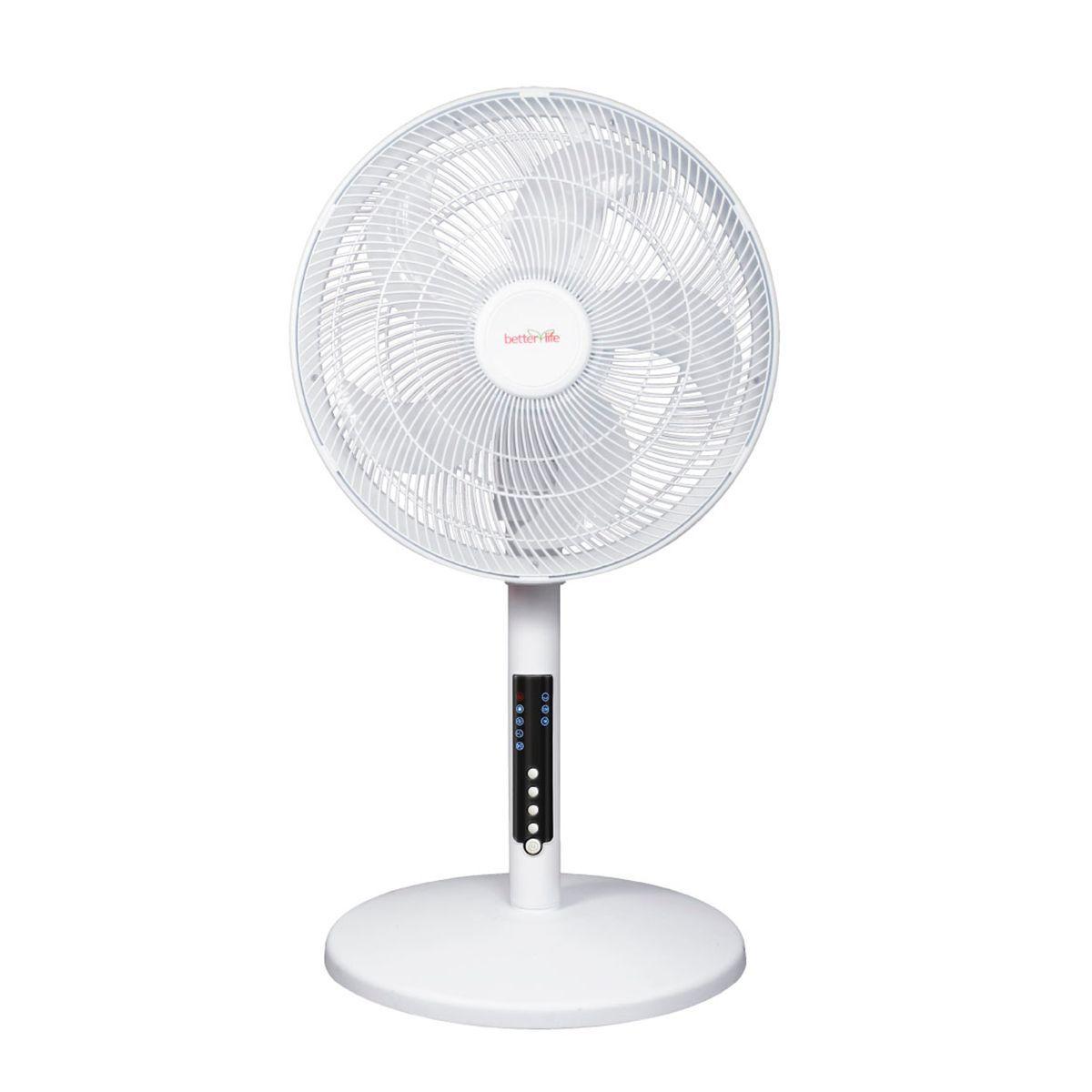 Ventilador de Pedestal y Sobremesa con Luz LED 3 en 1-6