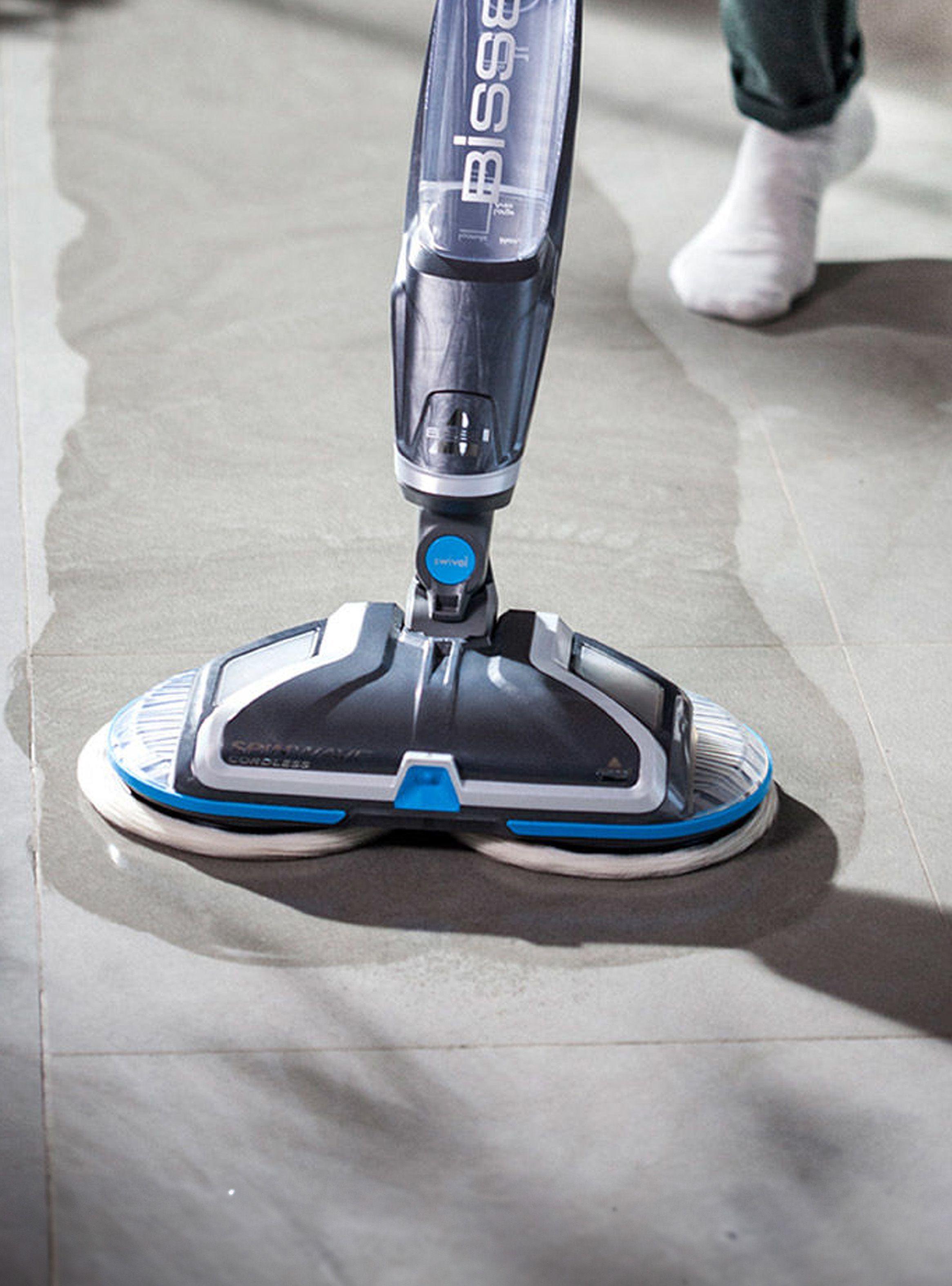 Trapeador Eléctrico Inalámbrico Spin Wave-3