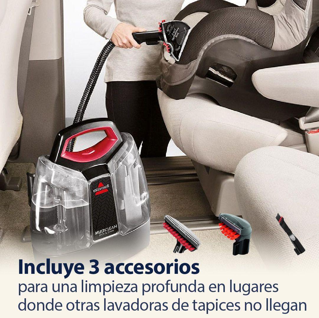 Lavadora de Tapiz MultiClean SpotClean BISSELL 4720M + 3 Detergentes-2