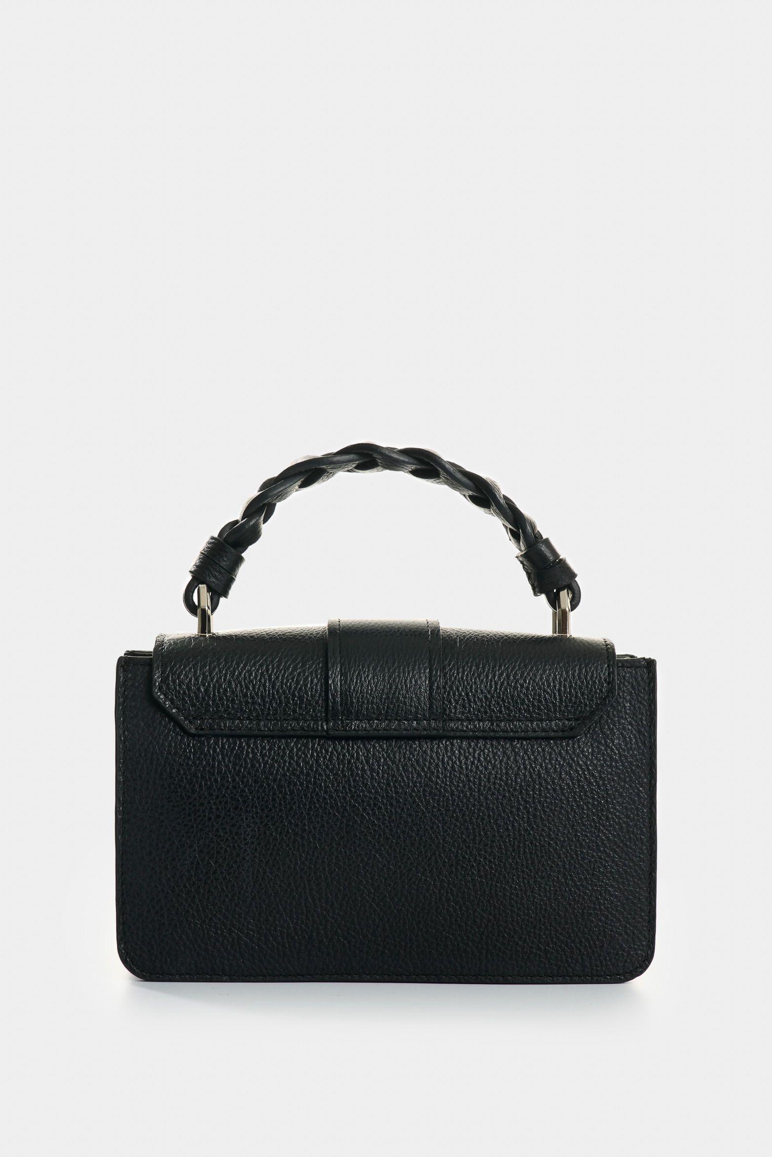 Vélez Manos Libres Garniel Cuero  Mujer Manija Tejida Negro-2