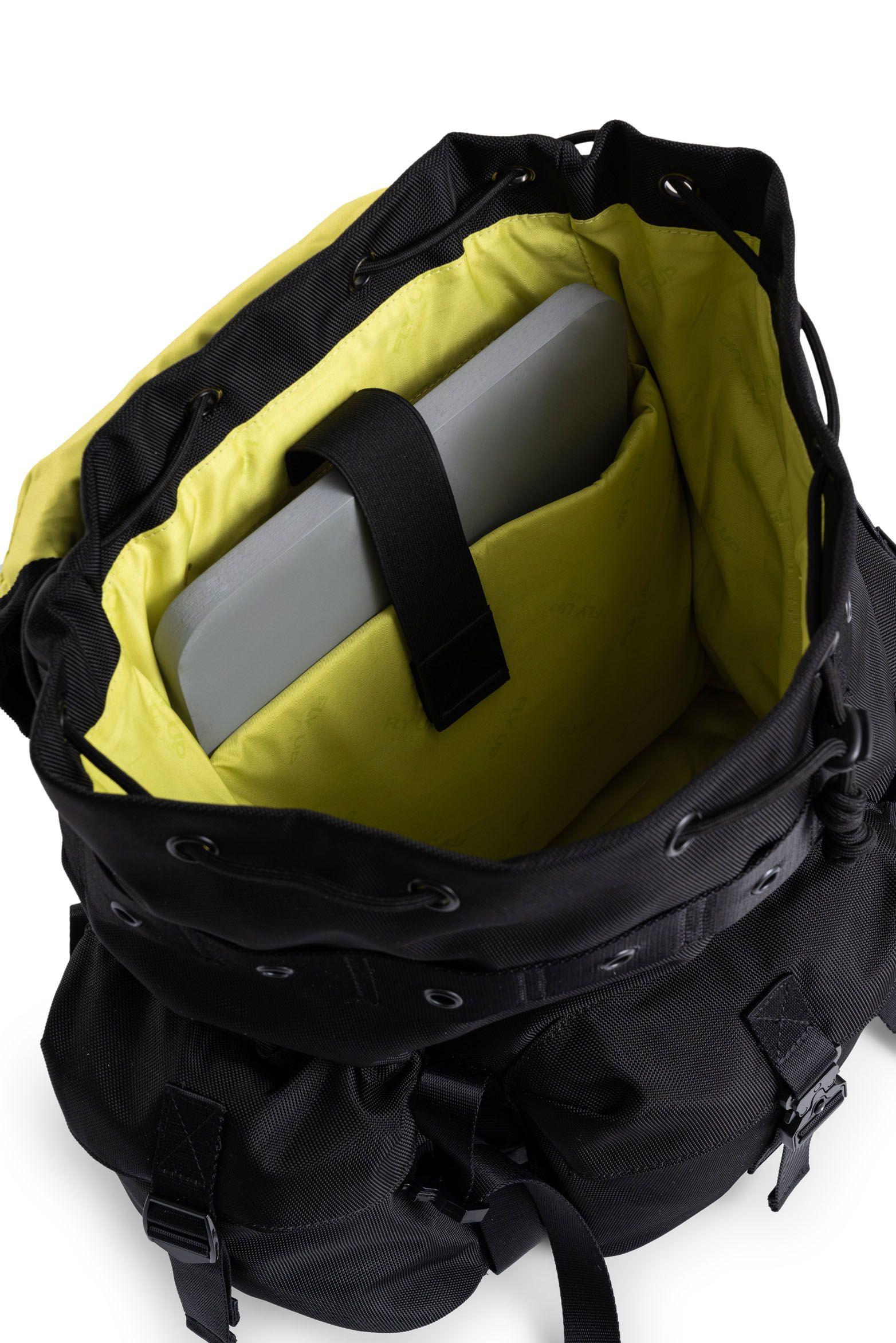 Morral Climb 2.0 para hombre Fly Up negro-4