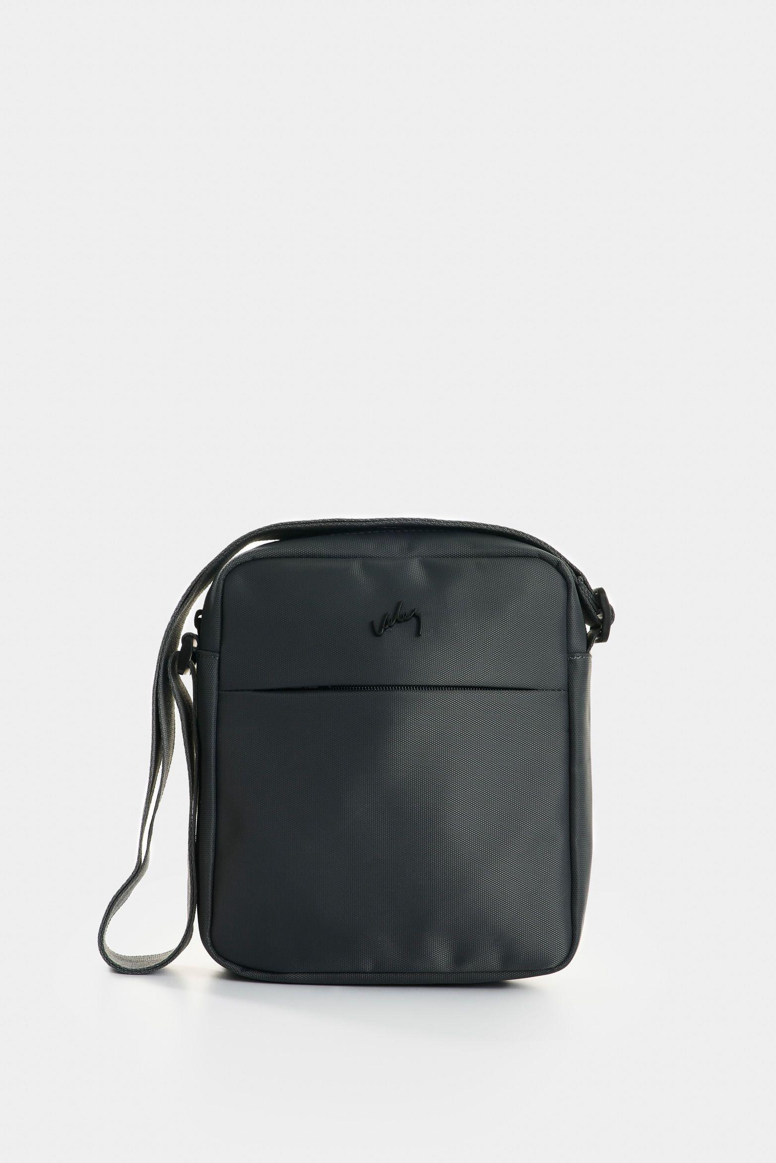 Vélez Morral Leo En Lona Y Cuero Hombre Multifuncional Gris-5