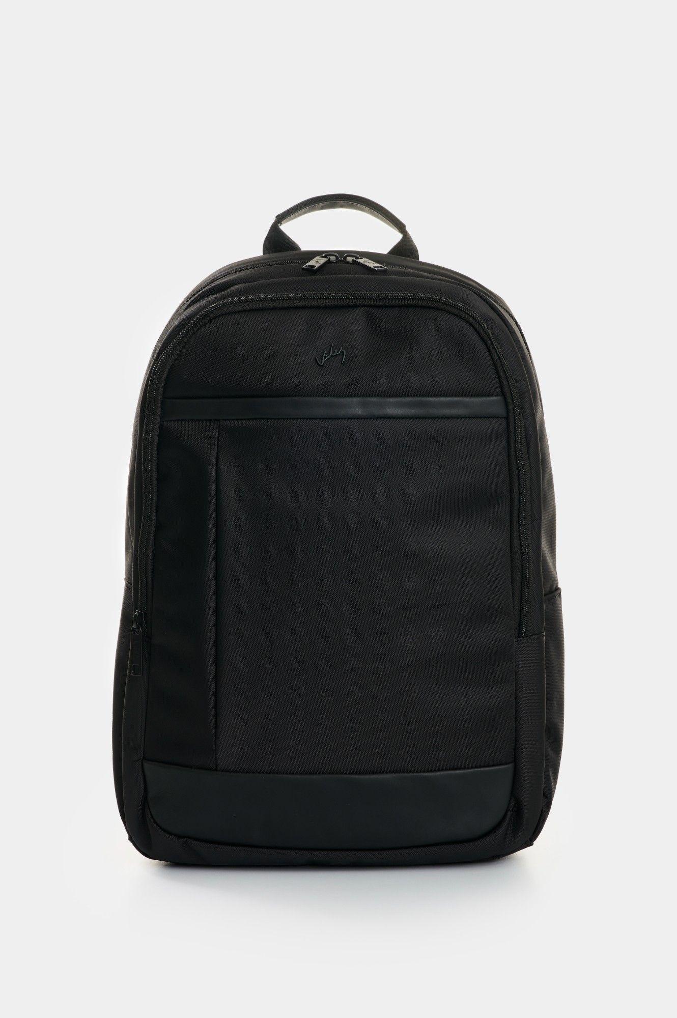 Vélez Mochila En Lona Hombre Teramo Negro-0