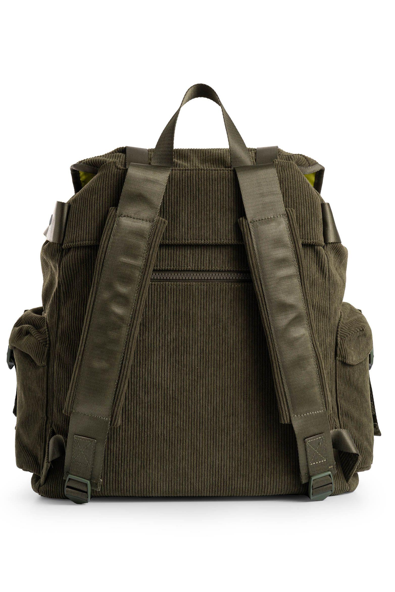 Morral Climb 2.0 en corduroy para hombre Fly Up verde oliva-2