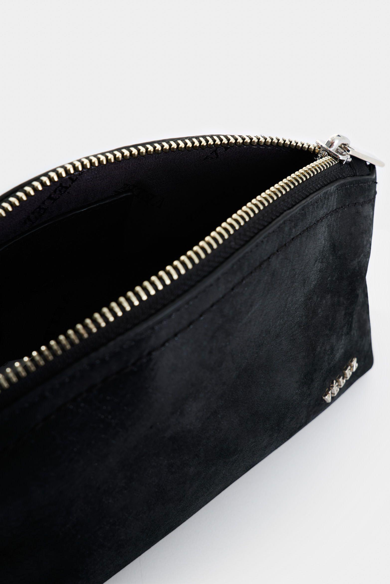 Vélez Cosmetiquera De Cuero Para Mujer Romeral Negro-4