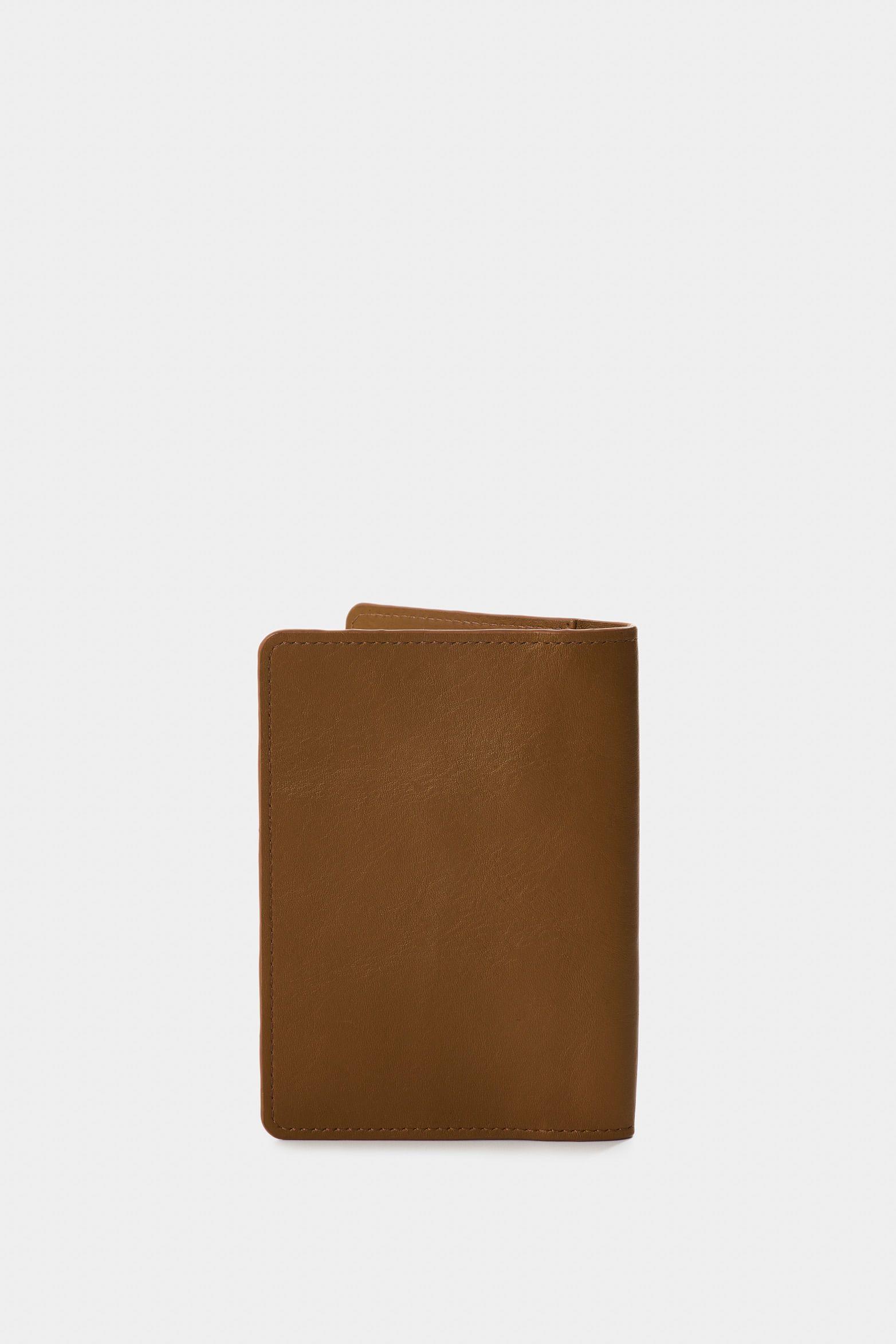 Vélez Porta Pasaporte De Cuero Para Hombre Sienna Miel-2