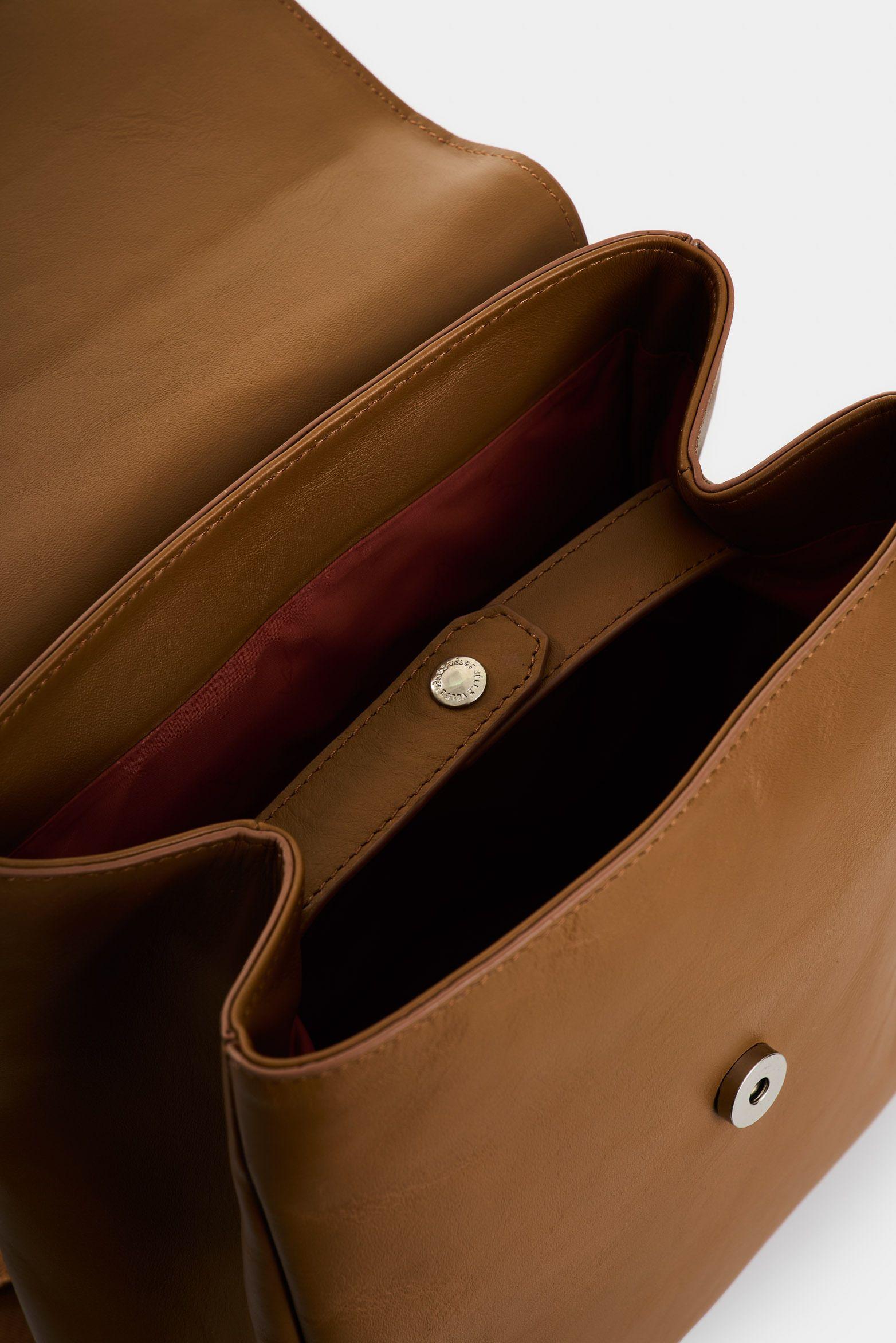 Vélez Morral Rosario De Cuero  Mujer Corte Hexagonal Miel-4