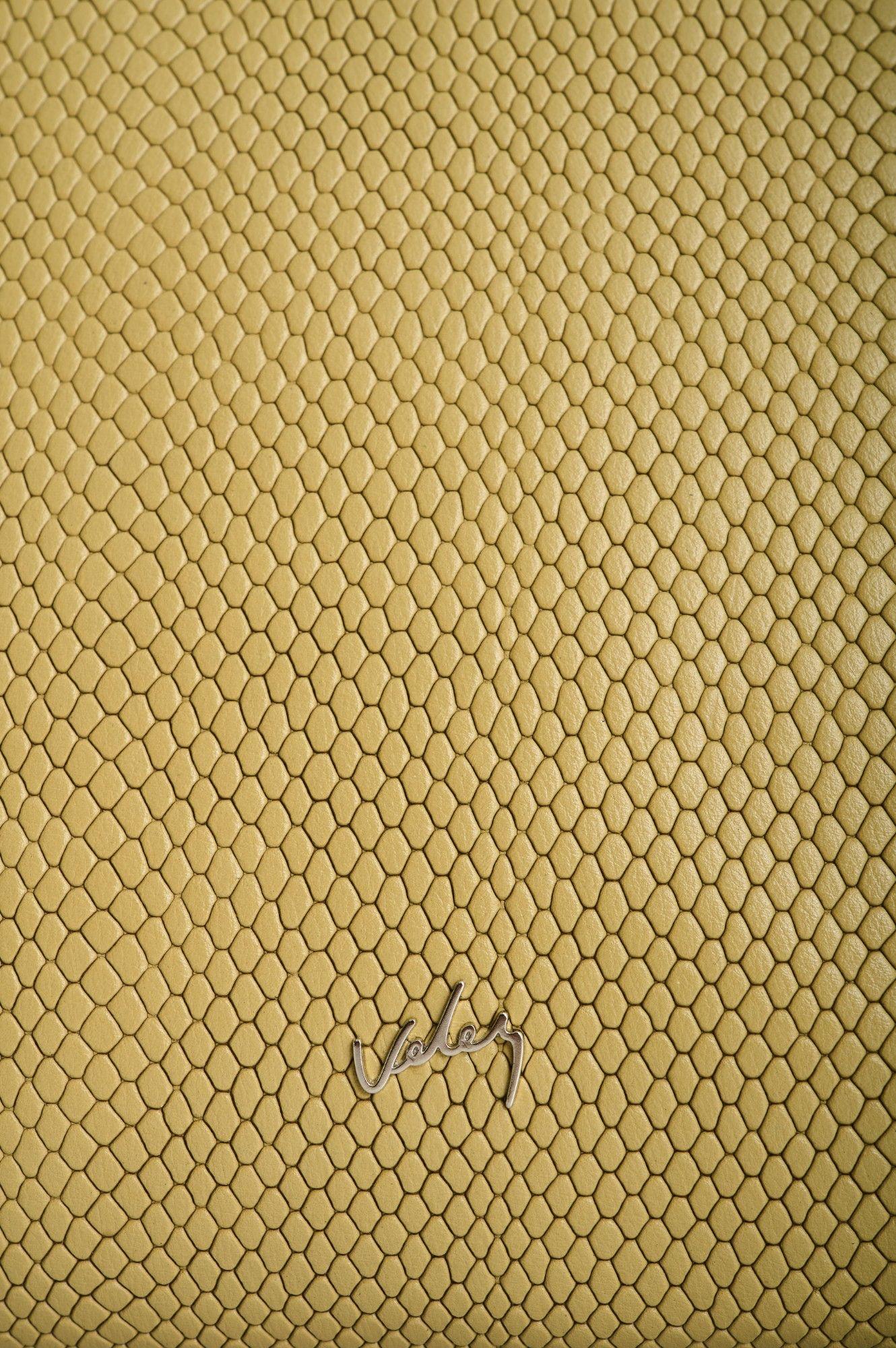 Vélez Cartera Bolso Cuero Grabado Mujer Nectaria Verde Oliva-3