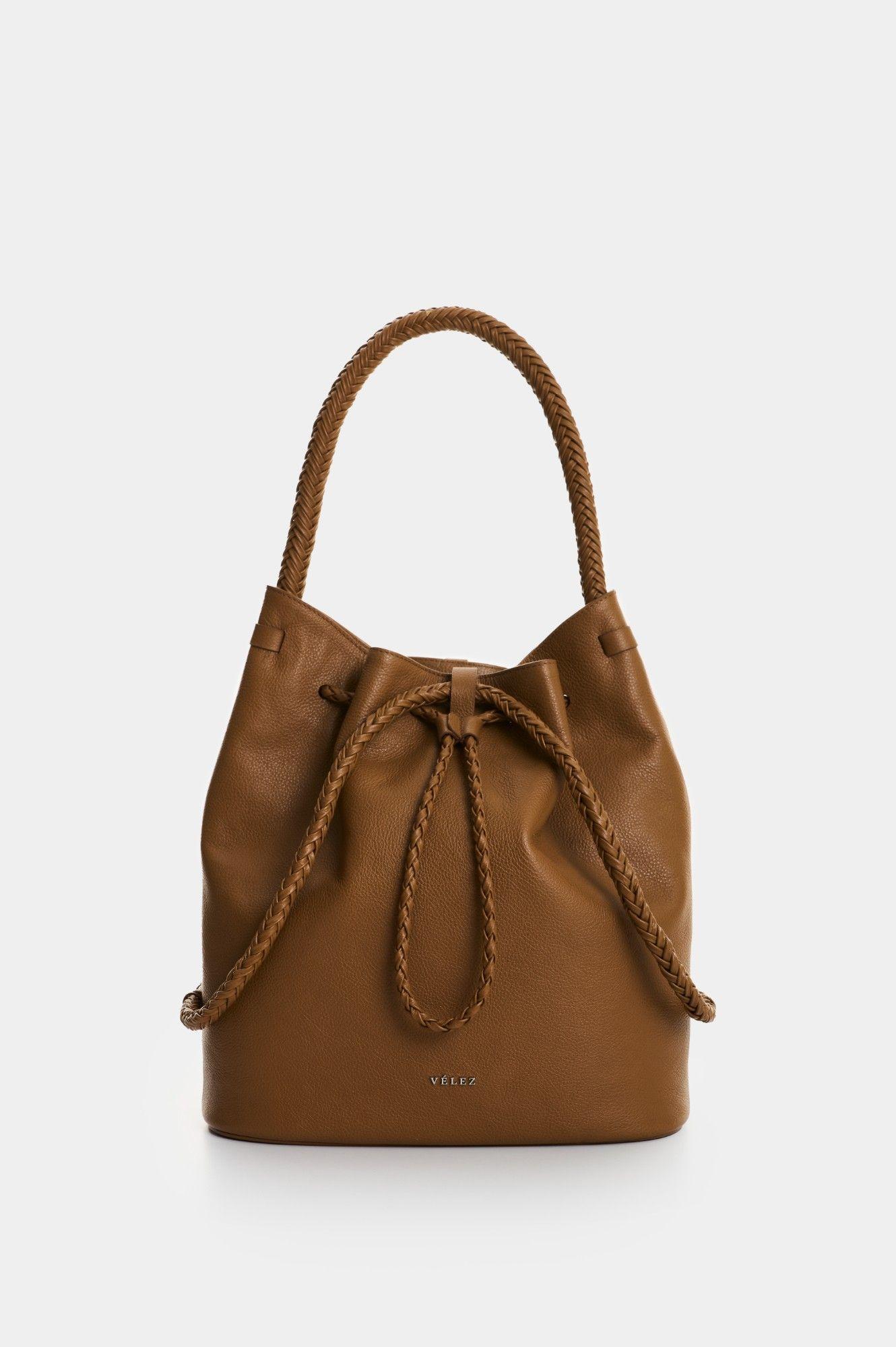 Vélez Shopping De Cuero Para Mujer Bruma-0