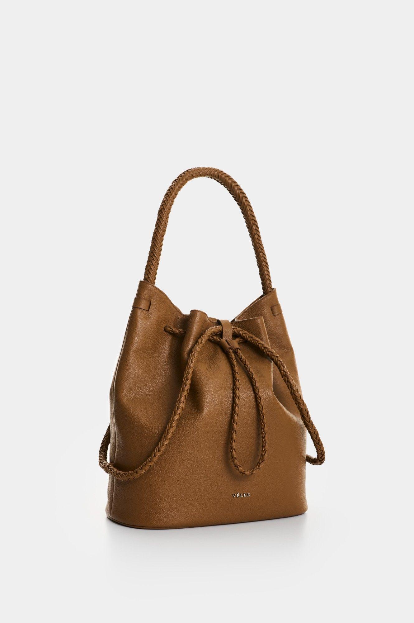 Vélez Shopping De Cuero Para Mujer Bruma-1