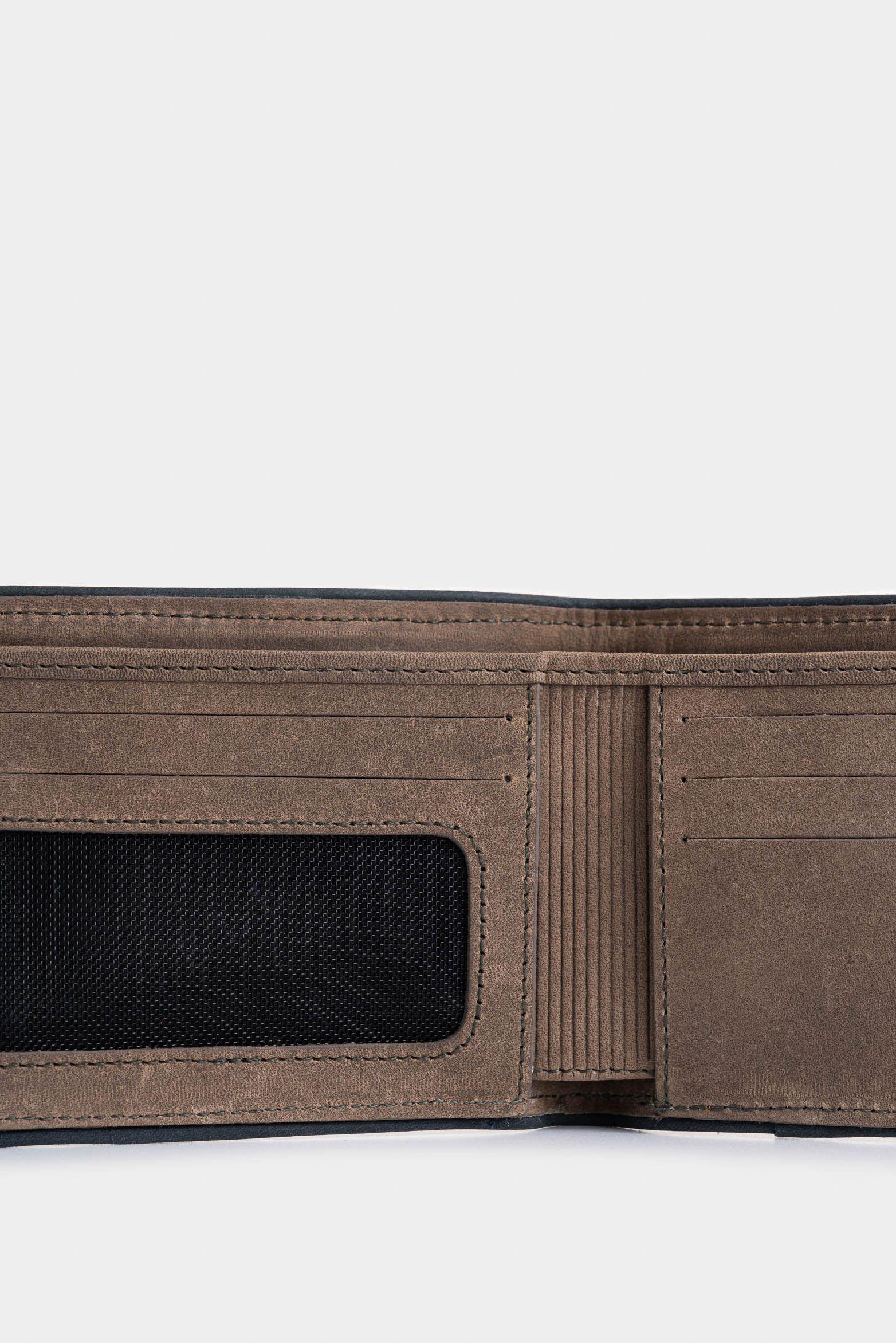 Billetera Lines de cuero contrastes  beige-4