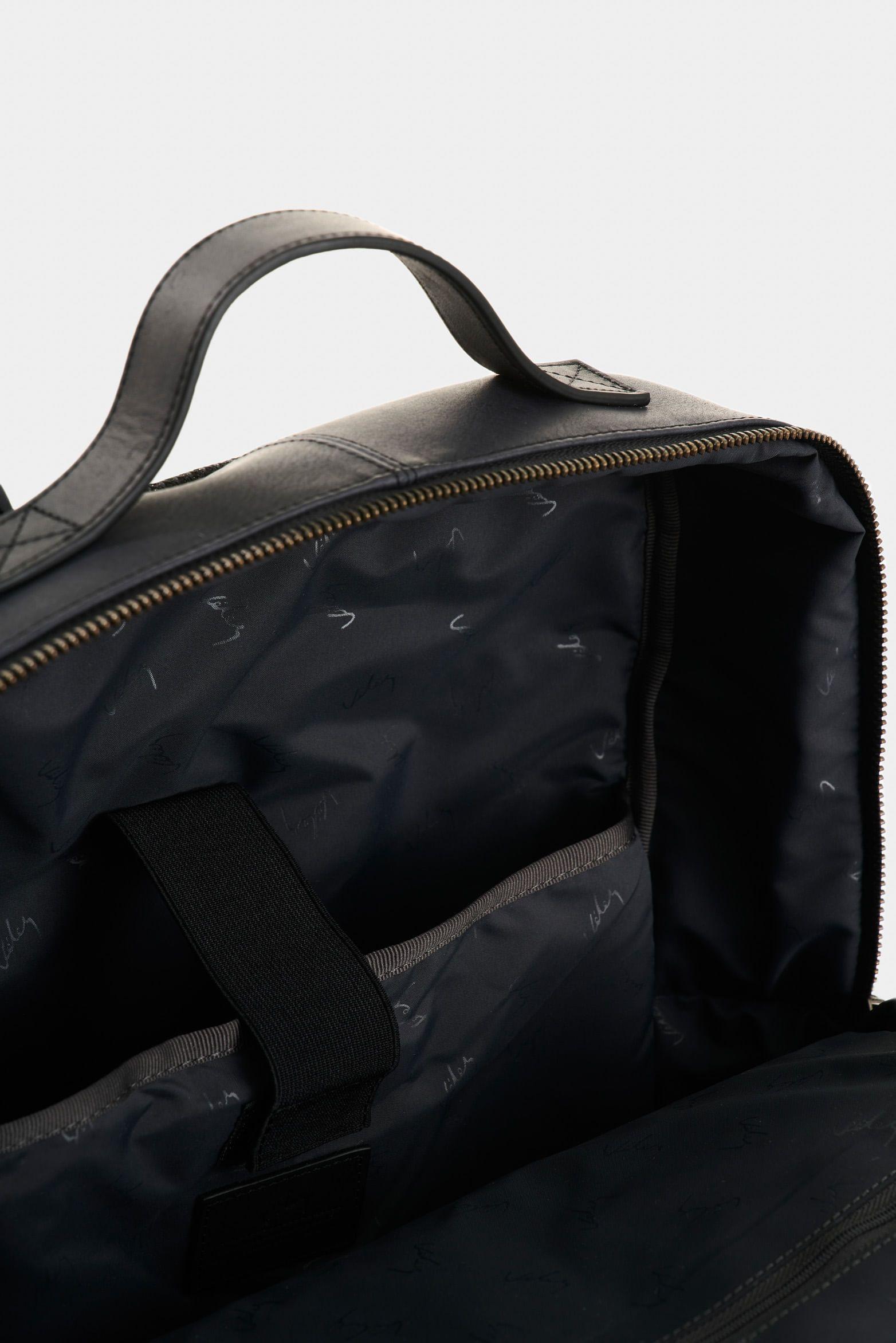 Vélez Morral Calgary De Cuero Para Hombre Silueta Slim Negro-4
