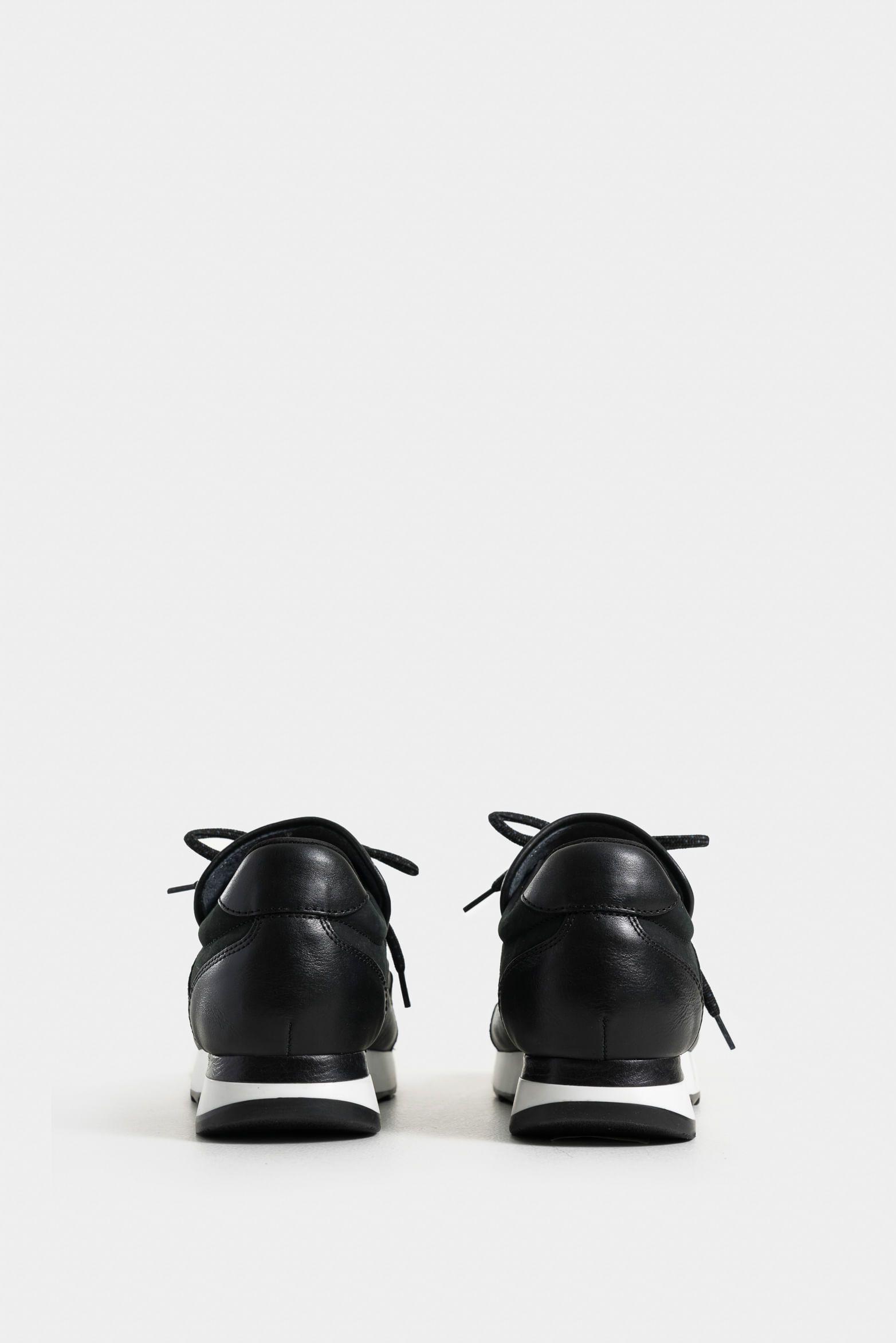 Vélez Zapatos Cordón Napoles 2.0 Cuero Mujer Negro-2
