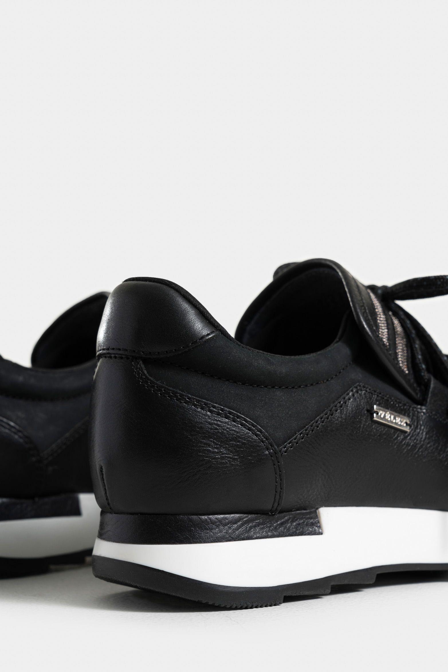 Vélez Zapatos Cordón Napoles 2.0 Cuero Mujer Negro-4