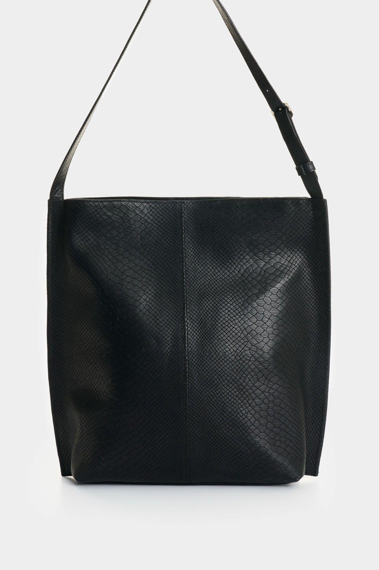 Vélez Cartera Bolso Cuero Grabado Mujer Calafate 2 Negro-2