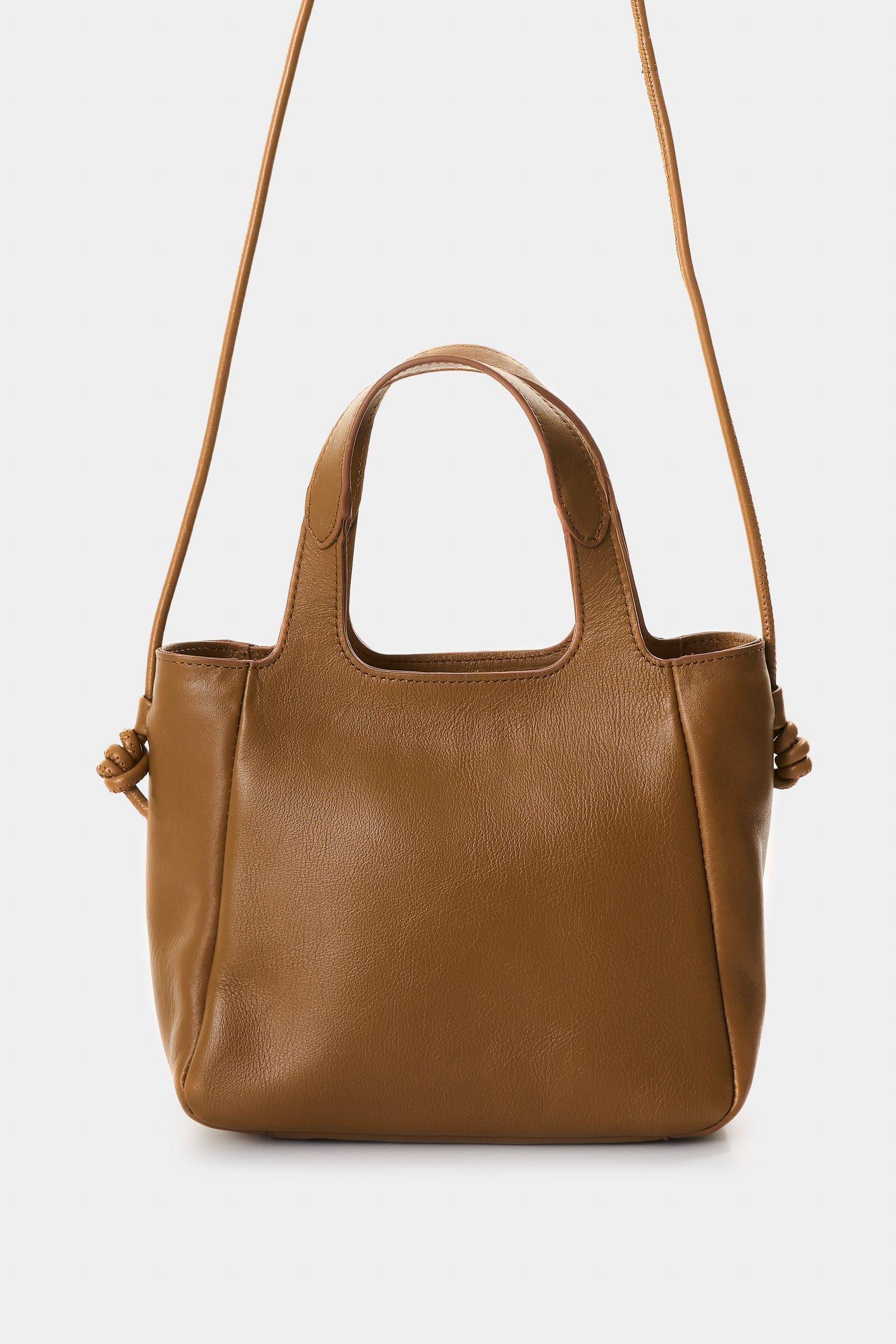 Vélez Manos Libres De Cuero Para Mujer Ailana Miel-2