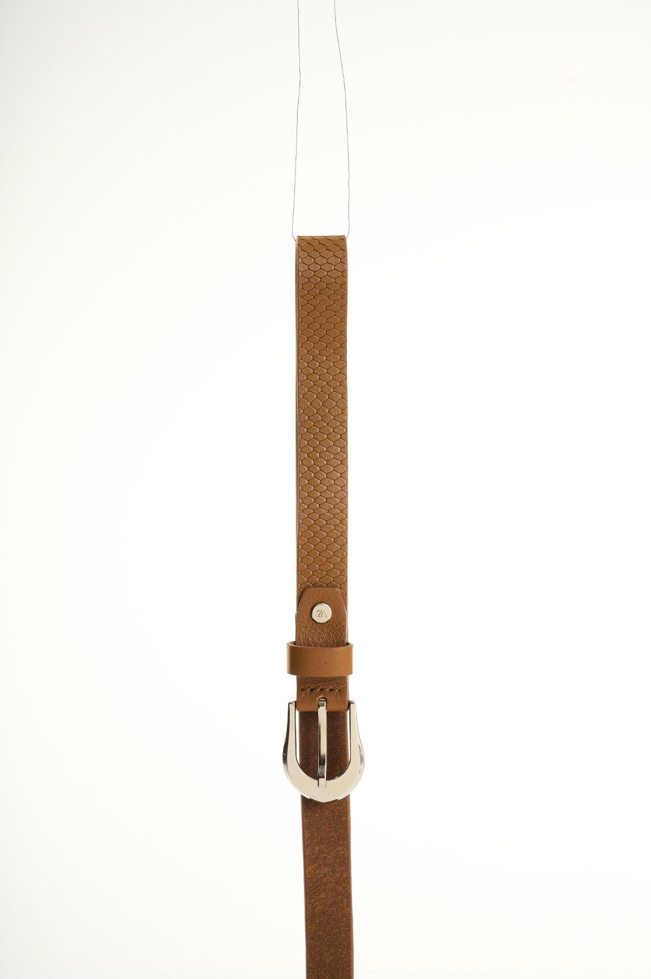 Vélez Cinturón Unifaz Cuero Grabado Mujer Miski Miel-1