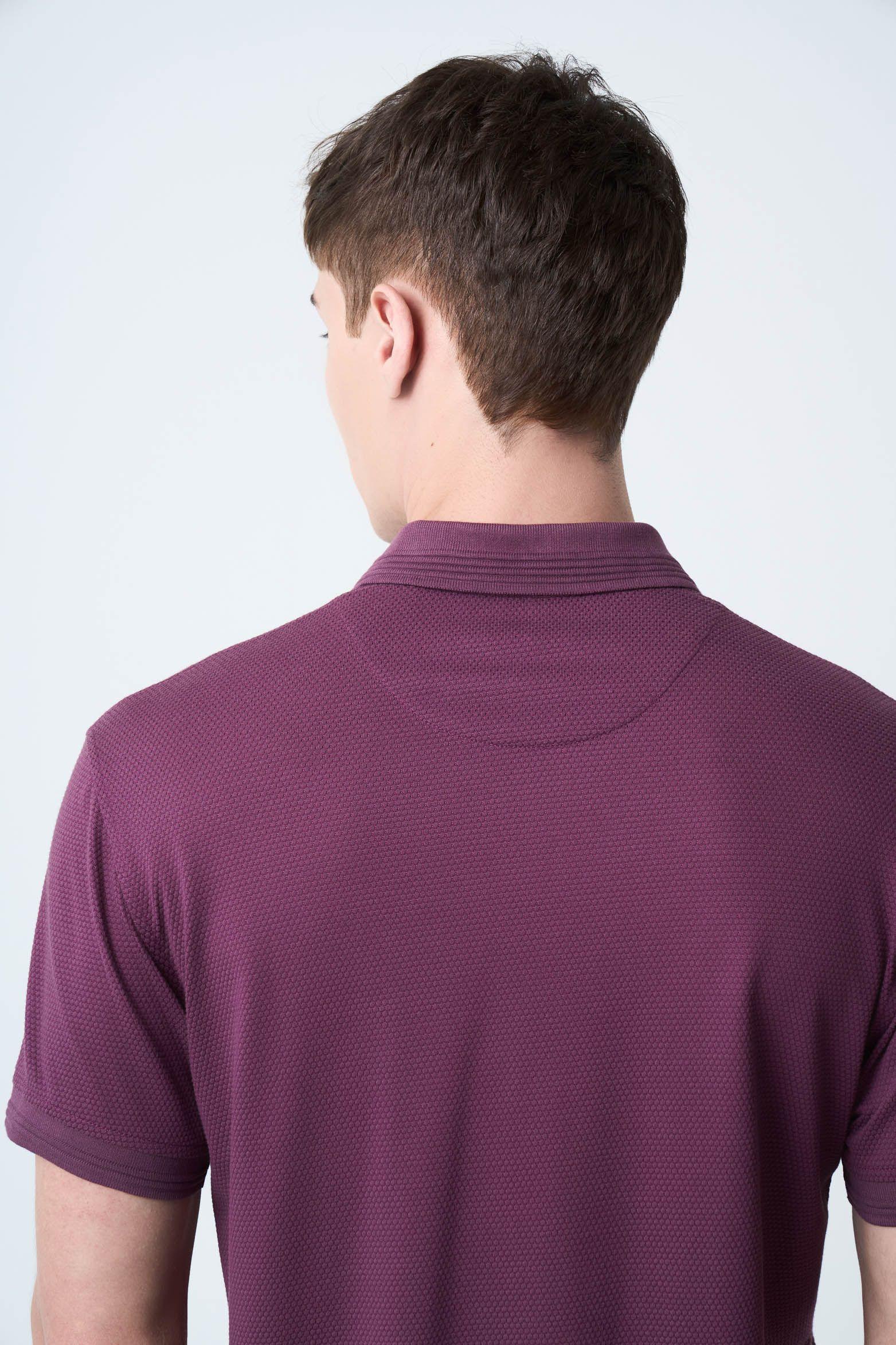 Vélez Polera Polo Lucca Manga Corta  Hombre Texturizada Moro-5