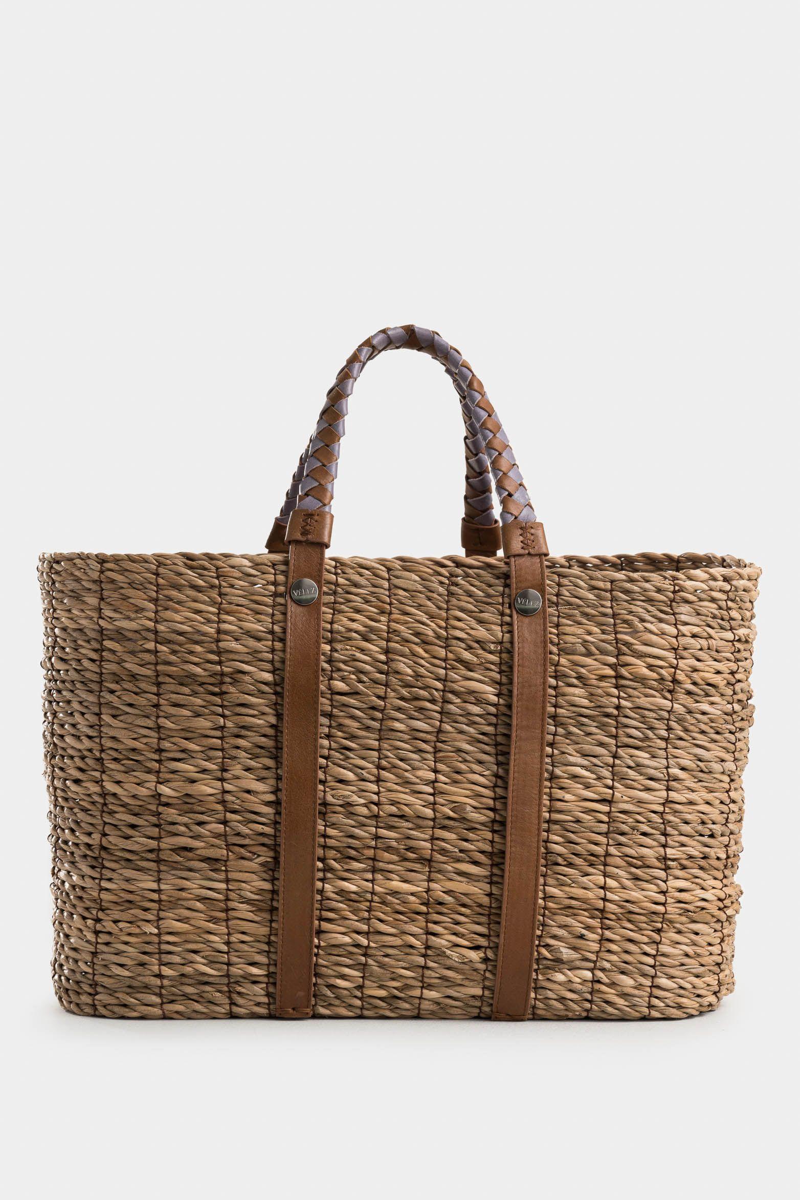 Vélez Cartera Shopping Canasta Alternativo Mujer Miel-2
