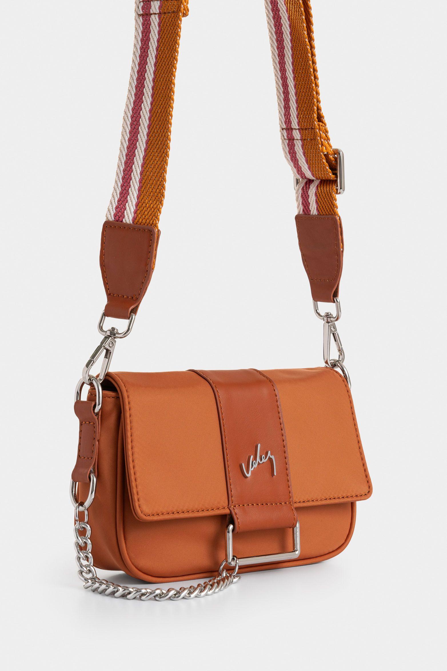 Vélez Manos Libres Nova Lona Mujer Detalle Multicolor Miel-1