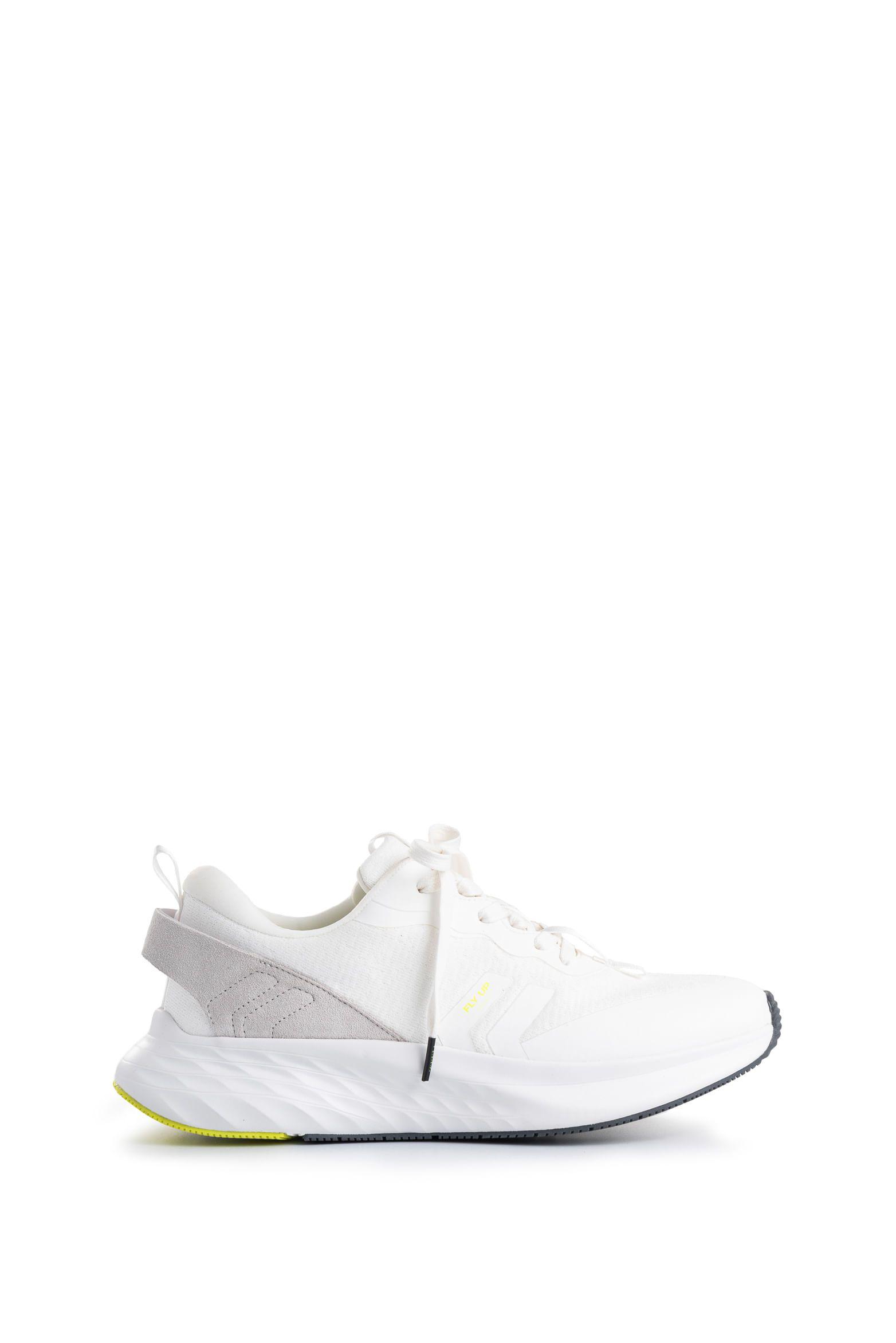 Vélez Zapatilla Tenis Fly Up Spirited 2.0 Textil Y Cuero Hombre Blanco-0