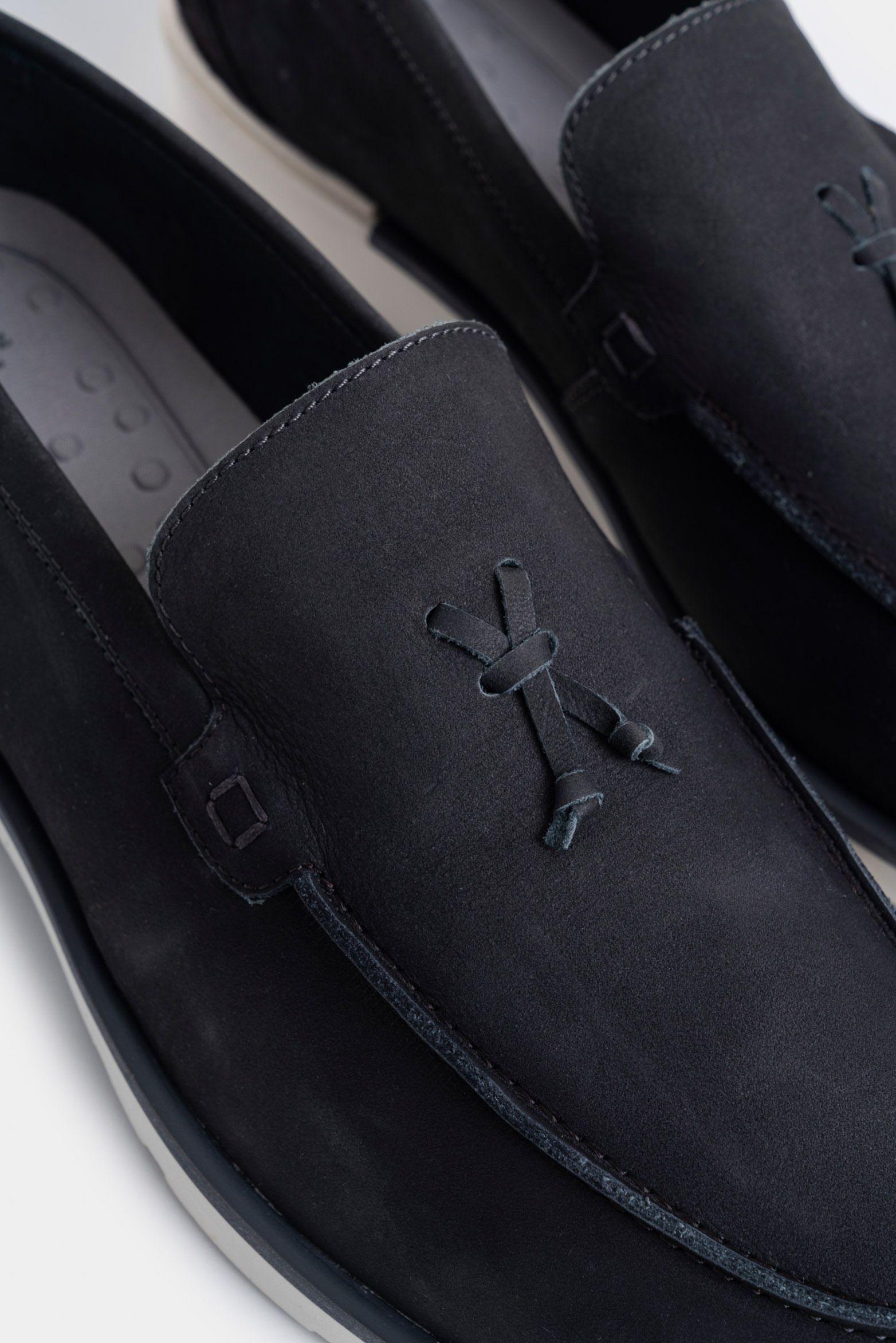 Vélez Mocasín Gloss 2 De Cuero Para Hombre Casual Gris-4