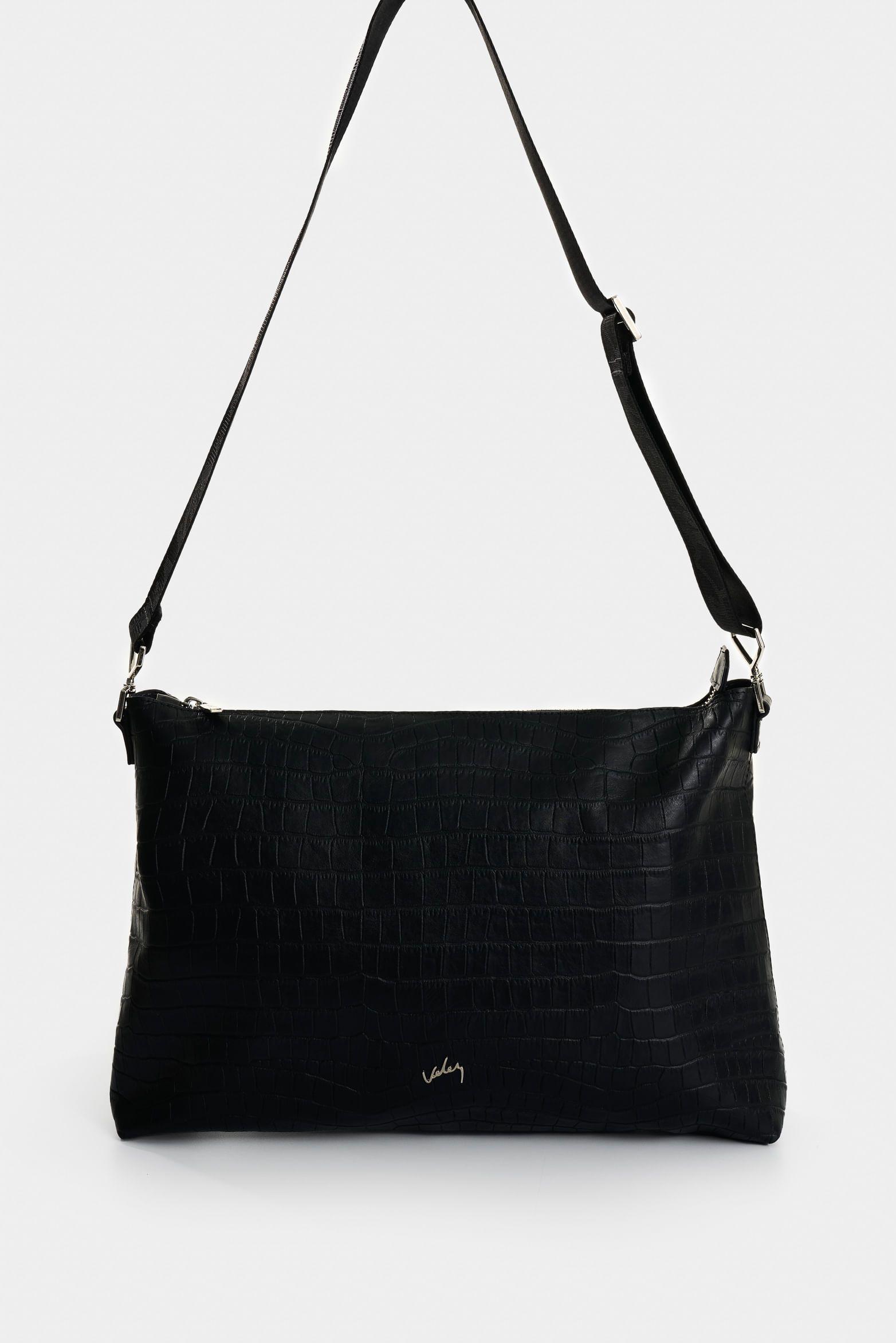 Vélez Bowling Petunia 2.0 Cuero Mujer talle Grabado Negro-0